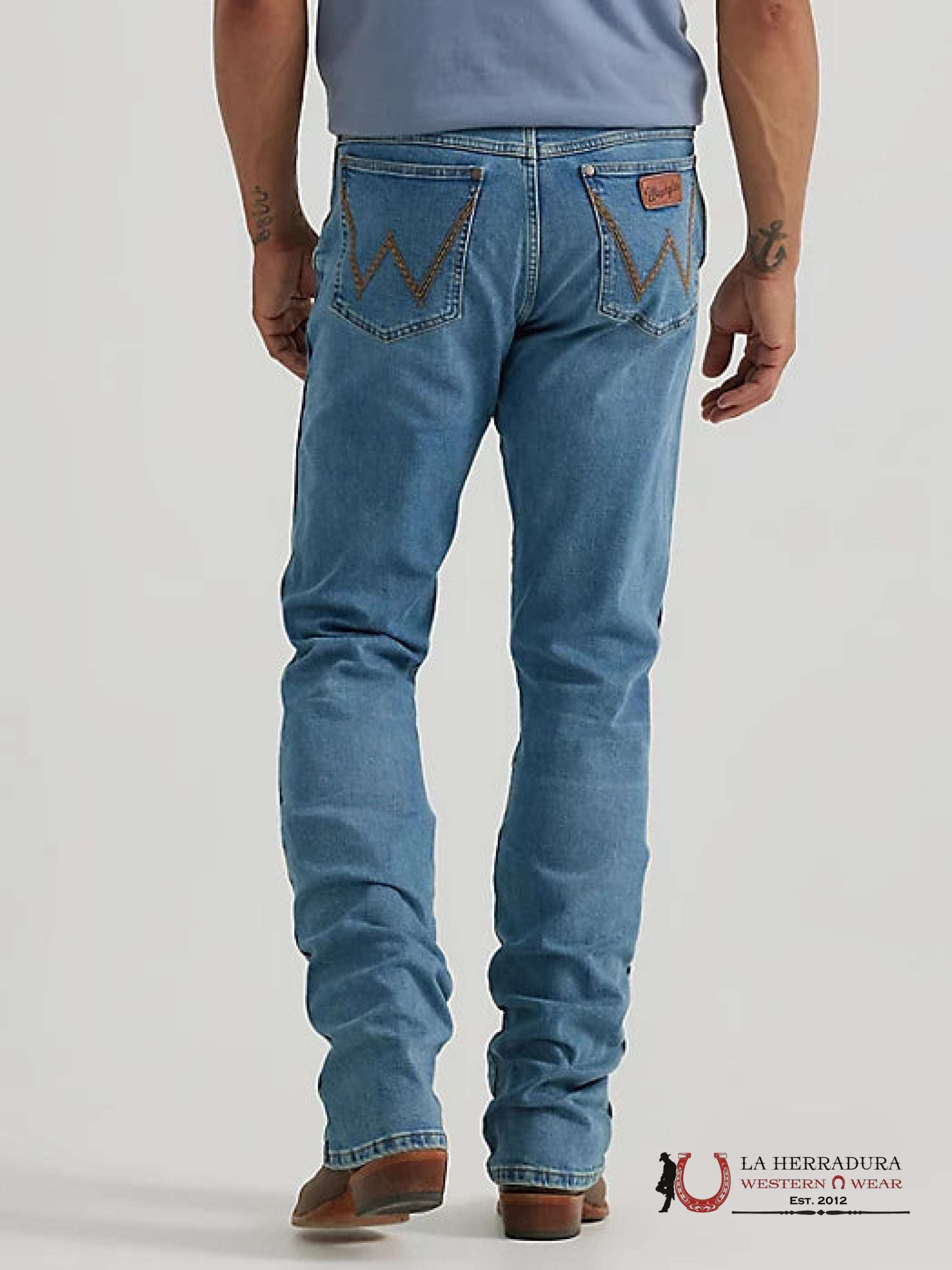 WRANGLER SLIM BOOT Light Washed Jean 112344486 77MWZ WRANGLER JEANS