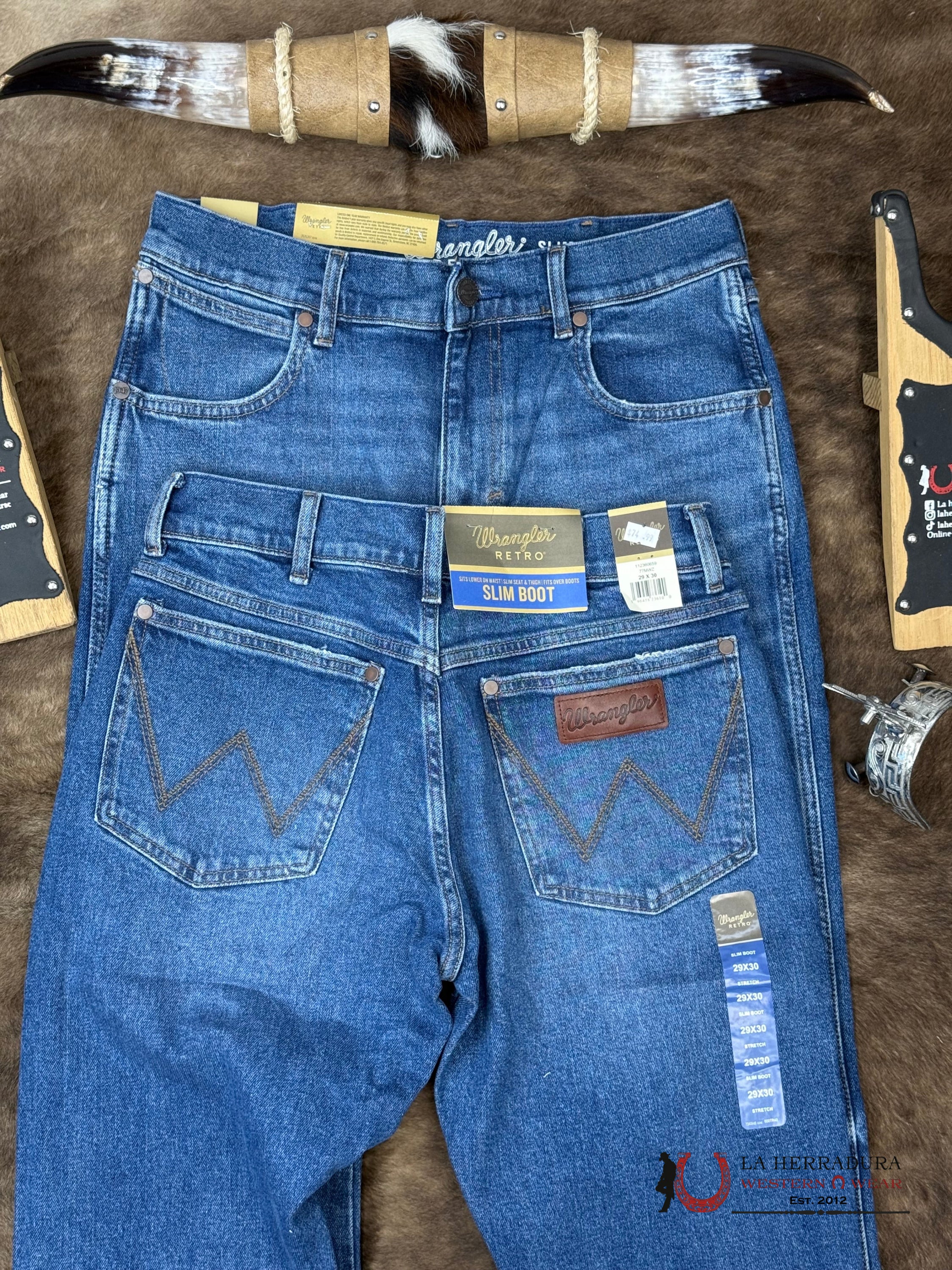 WRANGLER Slim Bootcut Light Washed Jean - 77MWZ WRANGLER JEANS