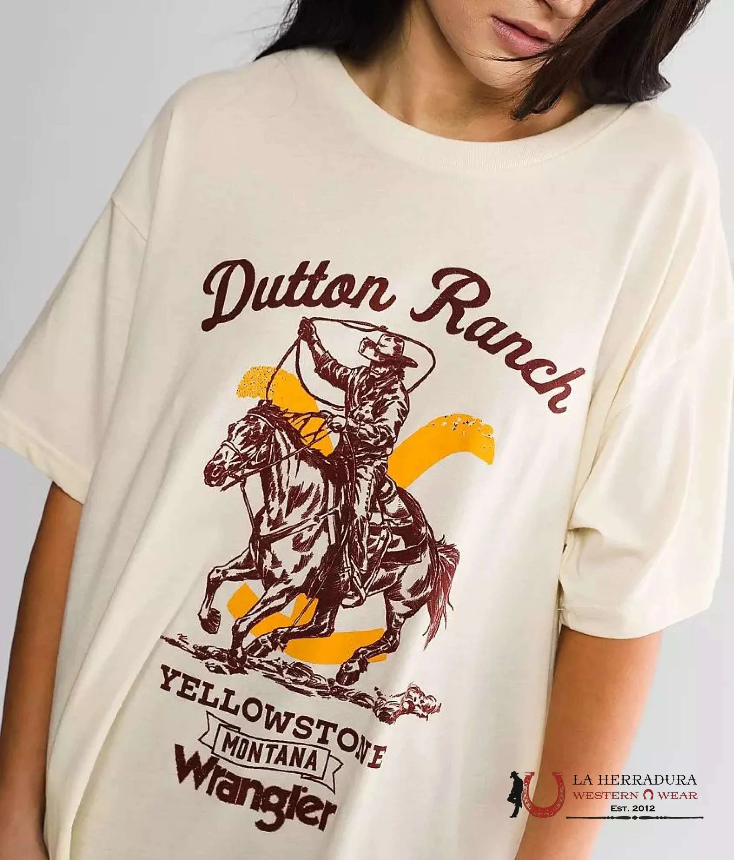 WRANGLER T SHIRT YELLO STONE 112323597 ROPA MUJERES