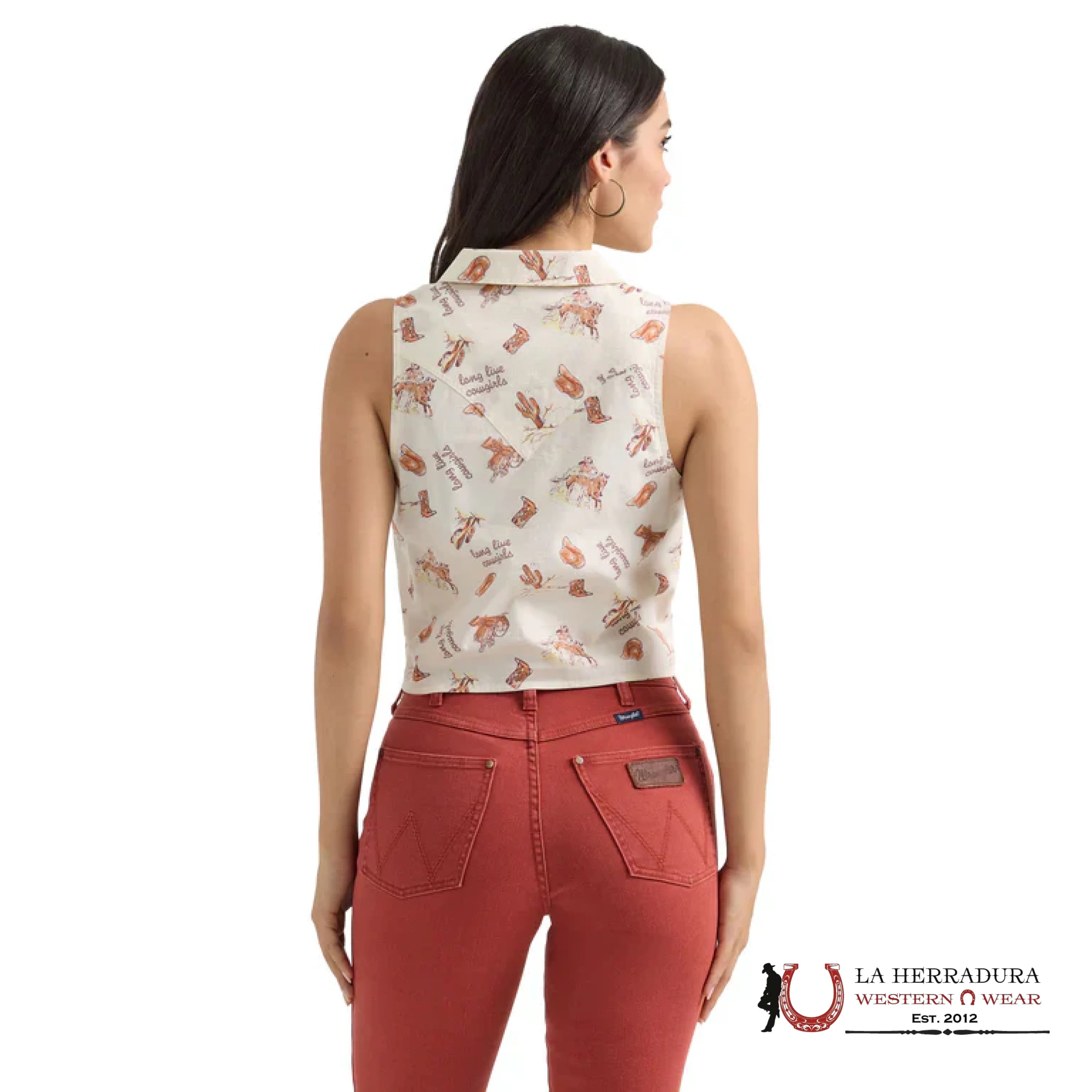 Wrangler Tie Up Top 112360753 ROPA MUJERES