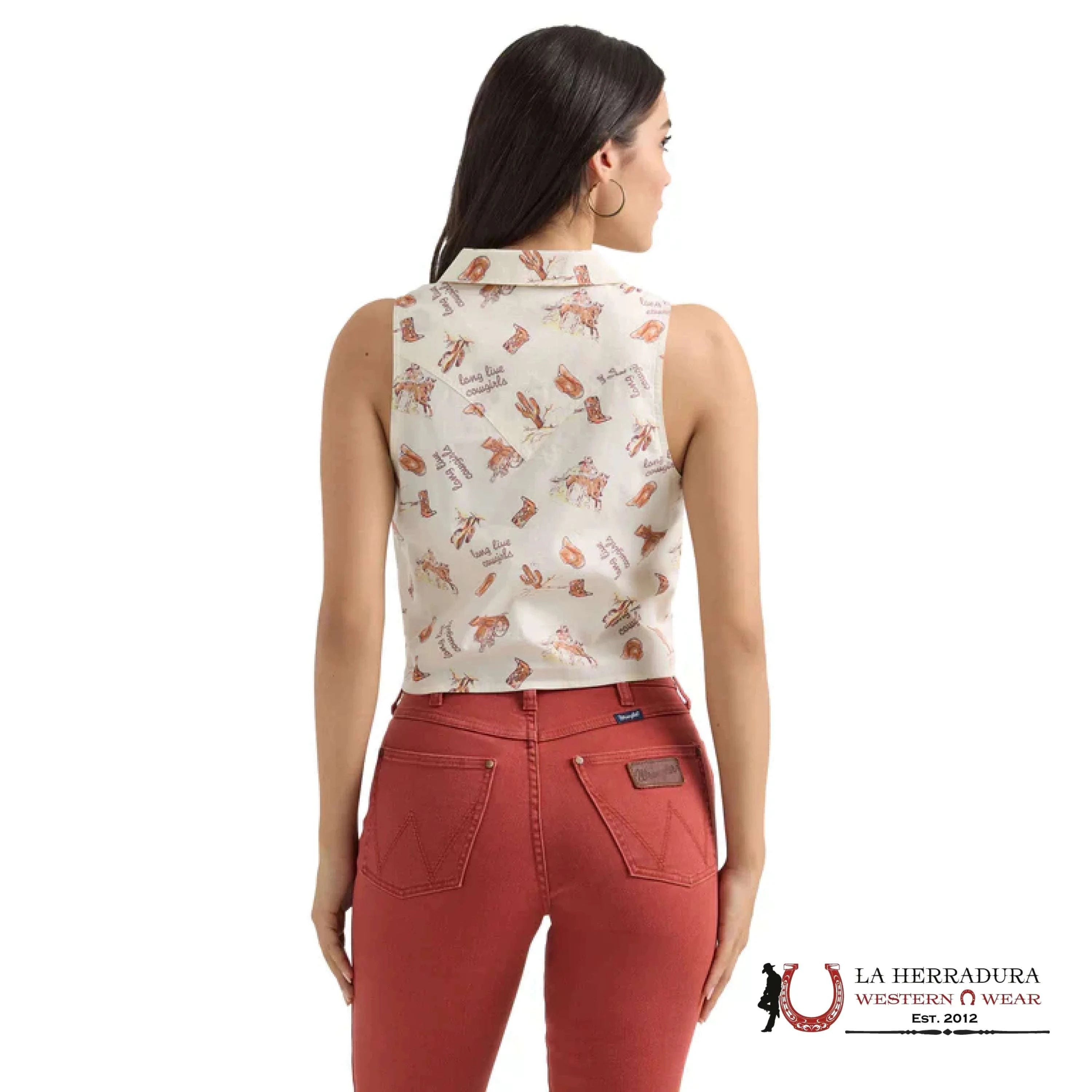 Wrangler Tie Up Top 112360753 ROPA MUJERES