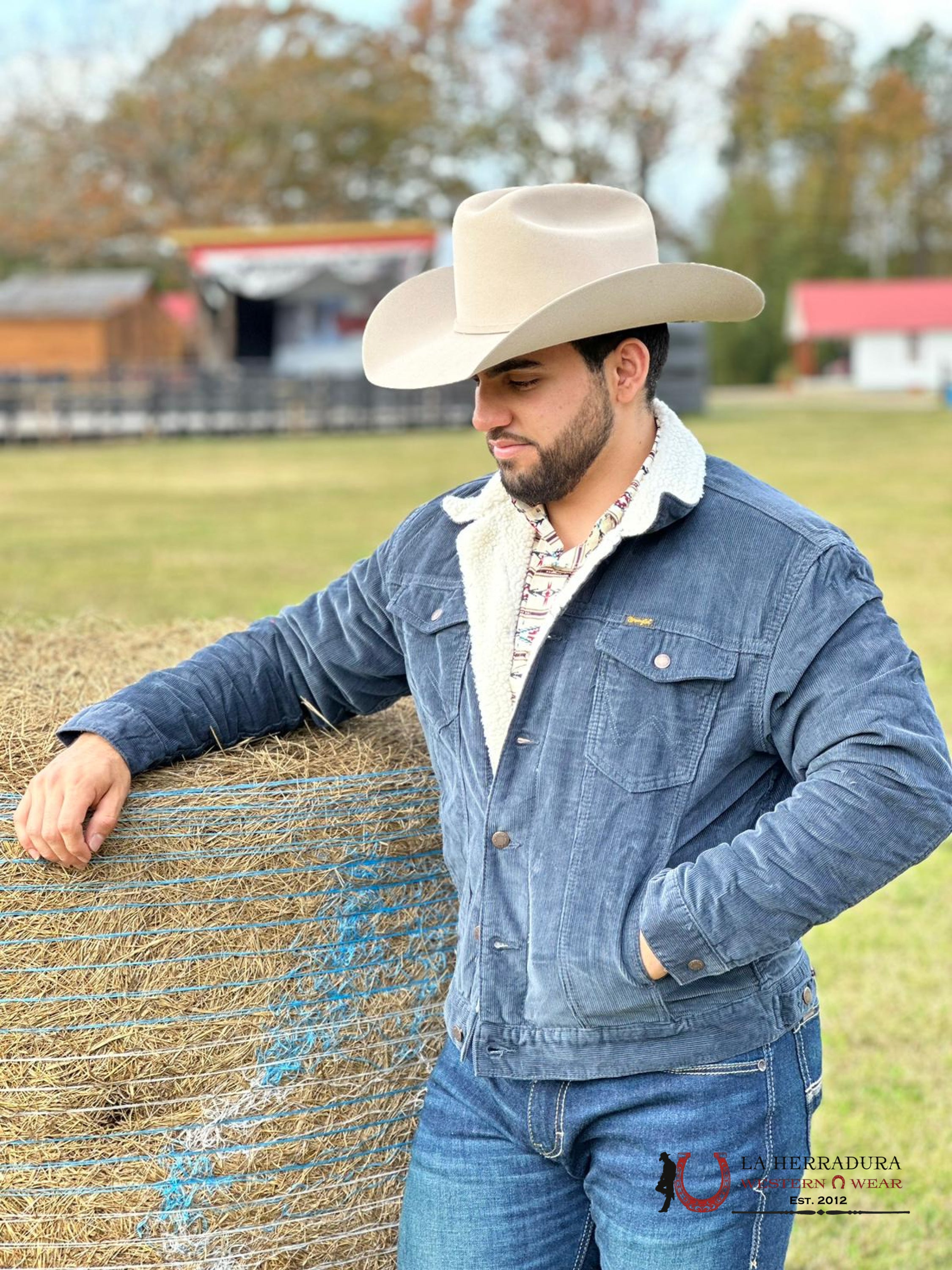 Wrangler Traditional Lined Ombre Blue Ropa Hombres