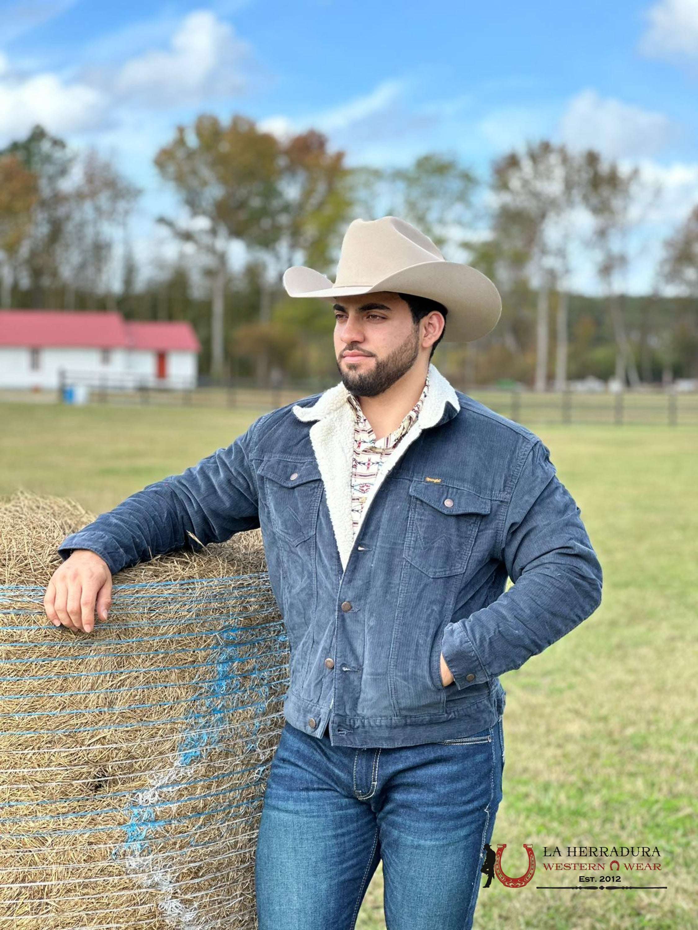 Wrangler Traditional Lined Ombre Blue Ropa Hombres
