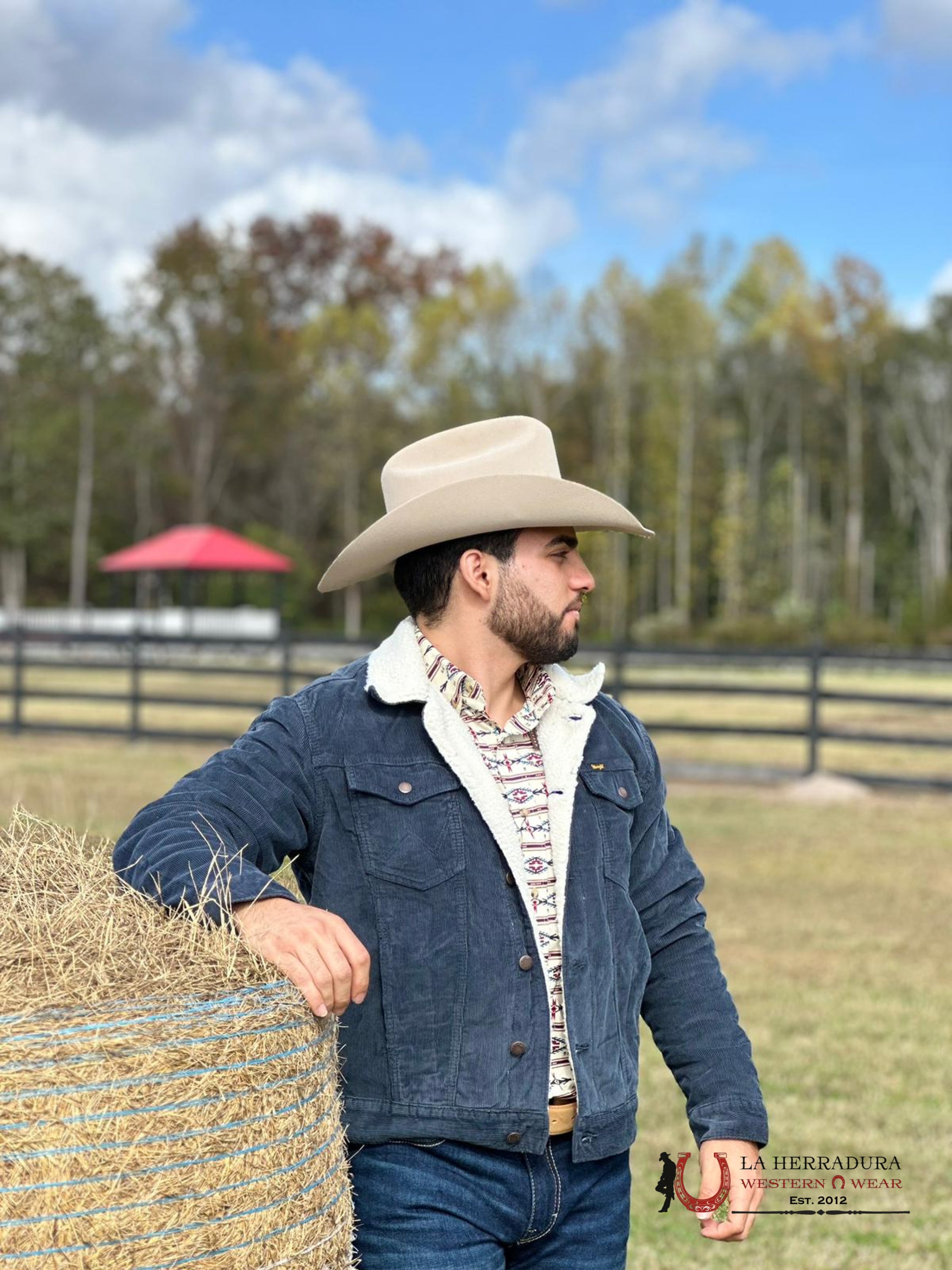 Wrangler Traditional Lined Ombre Blue Ropa Hombres