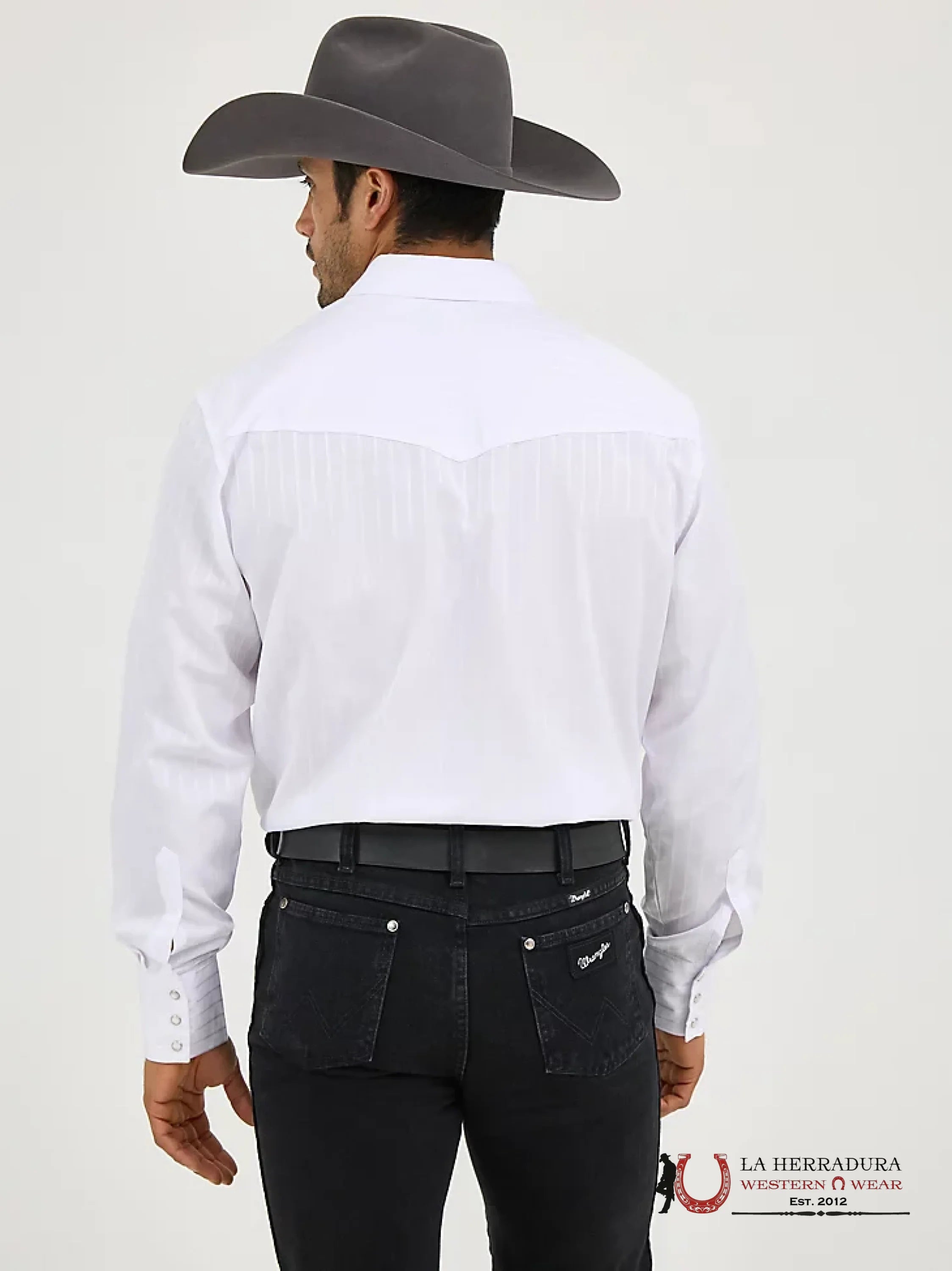 WRANGLER WHITE CLASSIC FIT SHIRT 75221WH ROPA HOMBRES