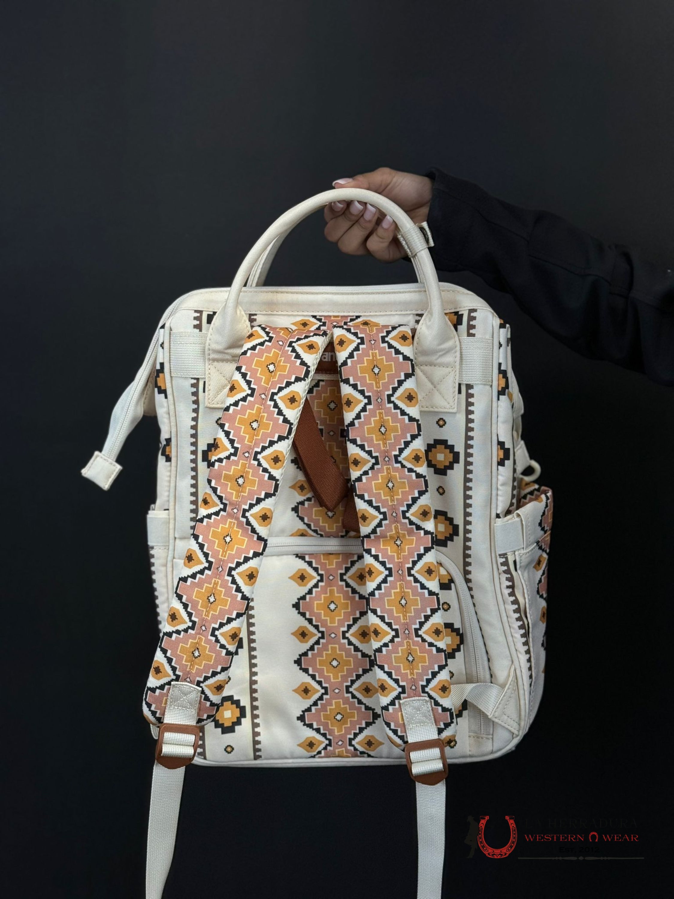 Wrangler White Orange Multi Aztec Women’s Handbag Ropa Mujeres