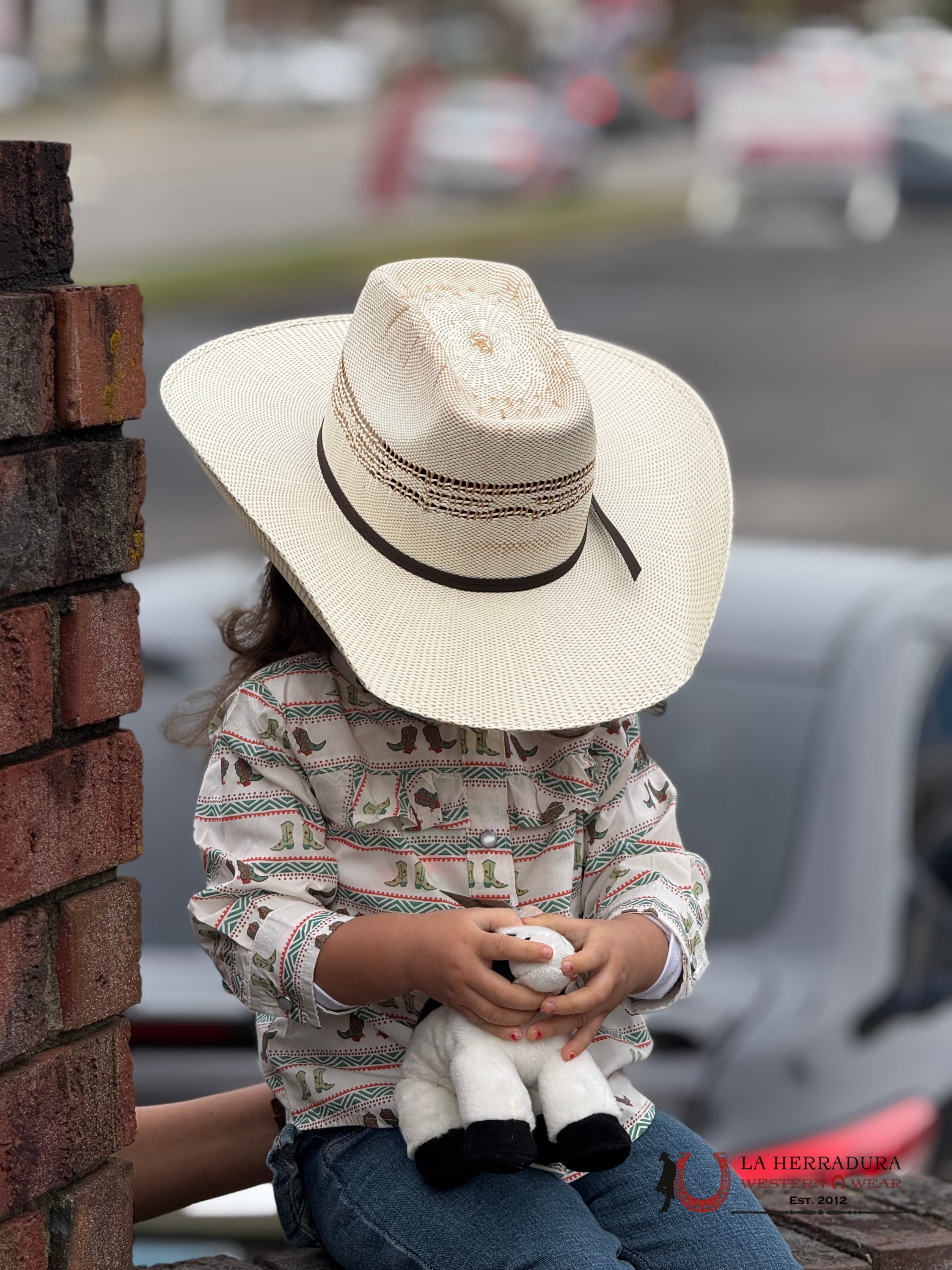 WRANGLER WHITE WITH BOOT PRINTS NIÑOS