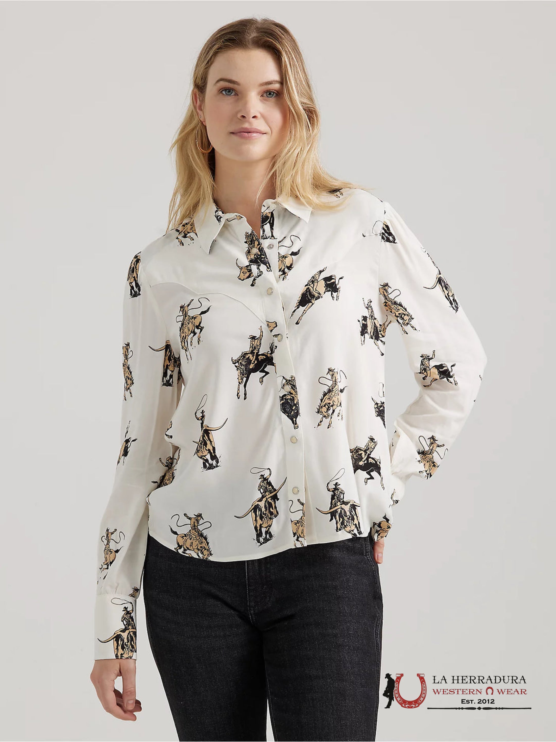 WRANGLER WOMEN Print Western 112356671 ROPA MUJERES