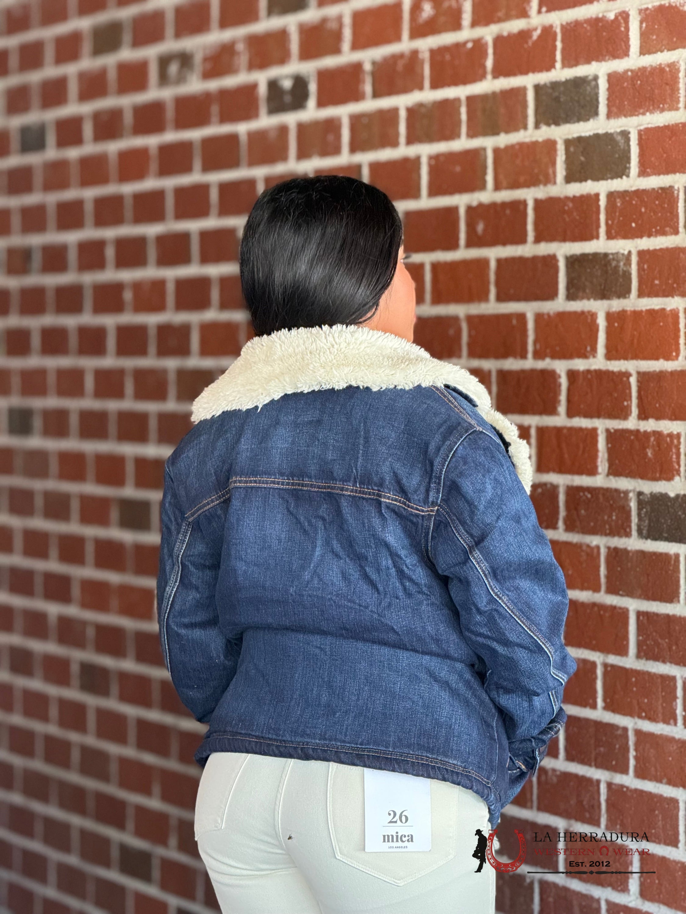 Wrangler Womens Sherpa Denium Jacket Ropa Mujeres