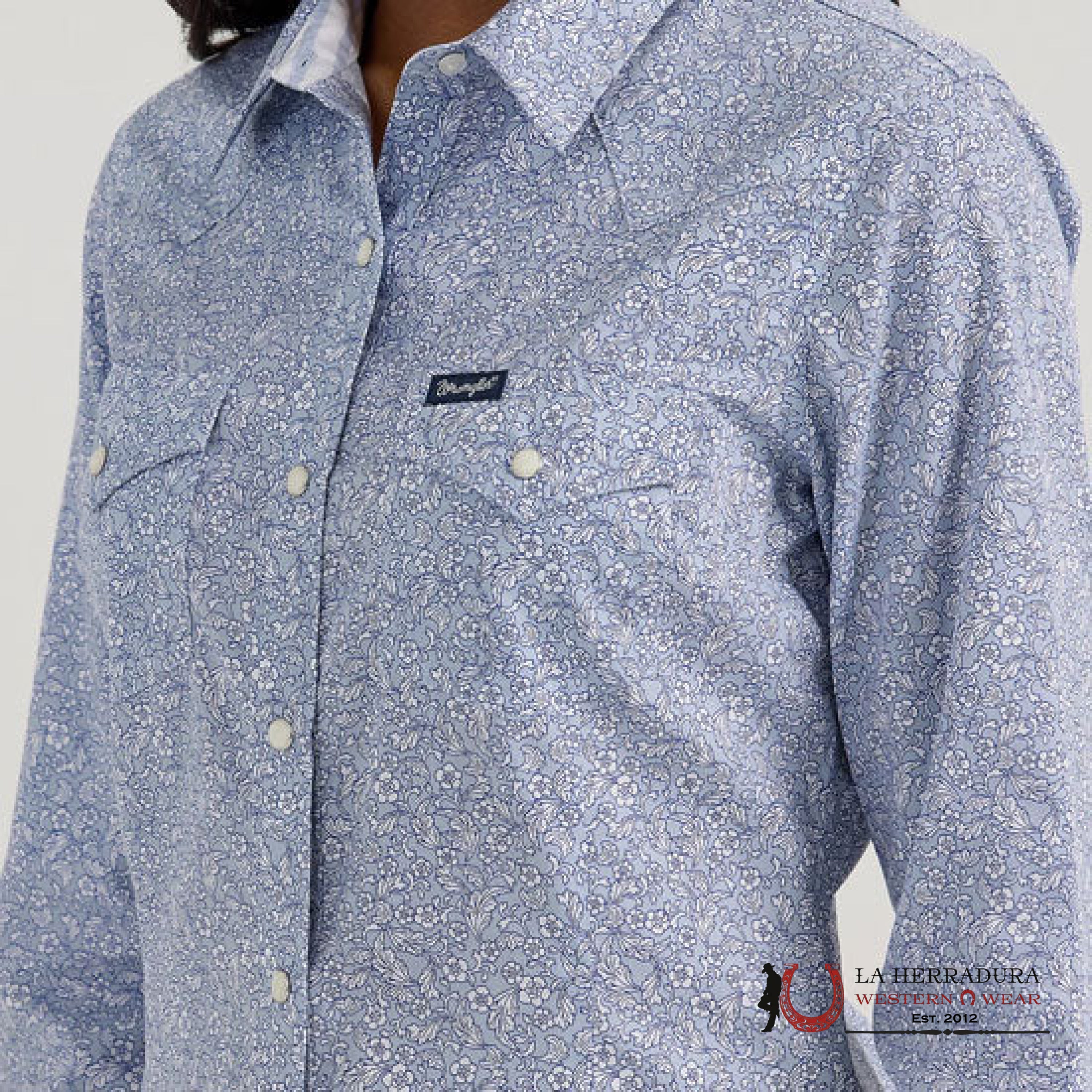 WRANGLER WOMENES DARK BLUE SHIRTS 112361187 ROPA MUJERES