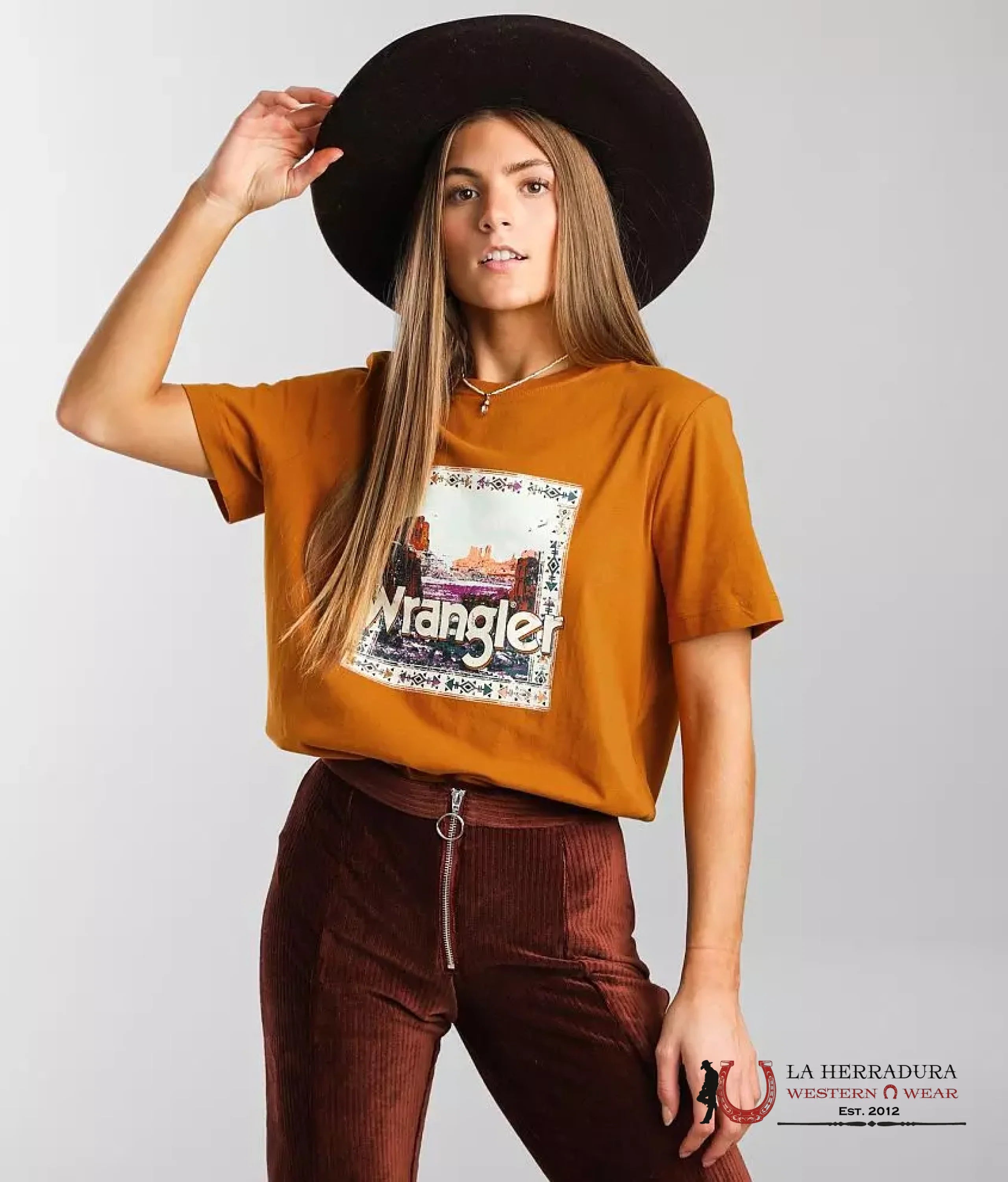 Wrangler Women’s Desert Scene T-Shirt LWK451Y ROPA MUJERES