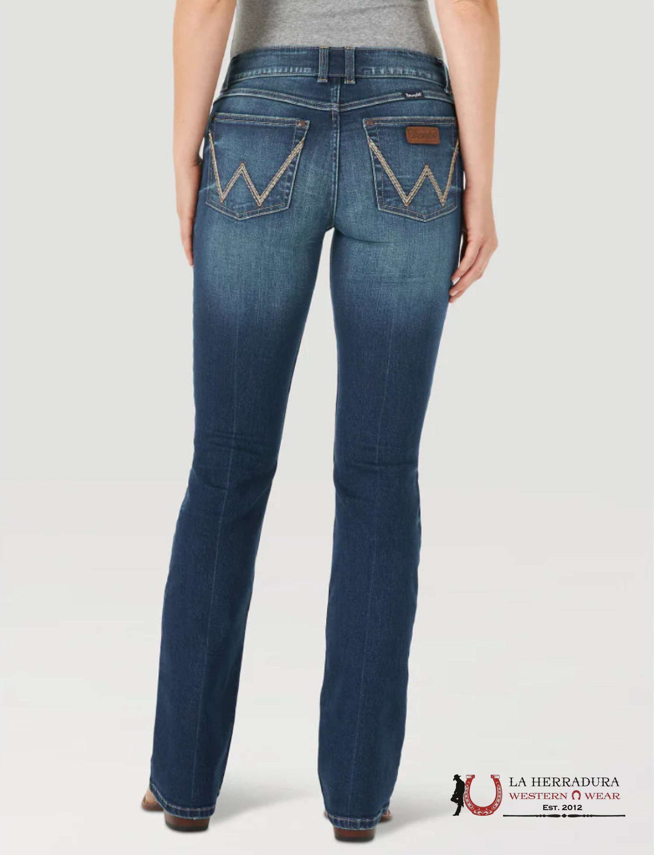 Wrangler Womens Retro Mae Bootcut Jeans - 1009MWZPV ROPA MUJERES