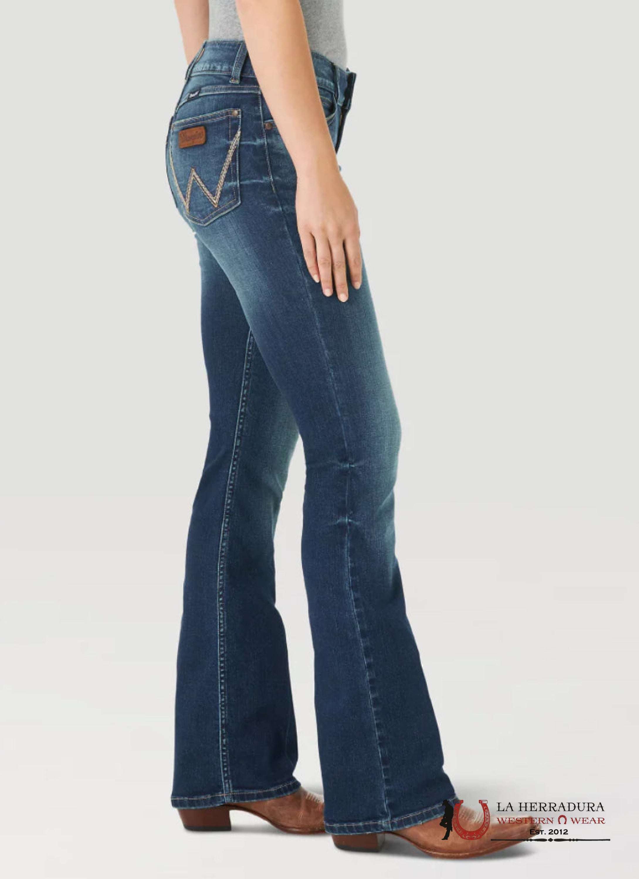 Wrangler Womens Retro Mae Bootcut Jeans - 1009MWZPV ROPA MUJERES