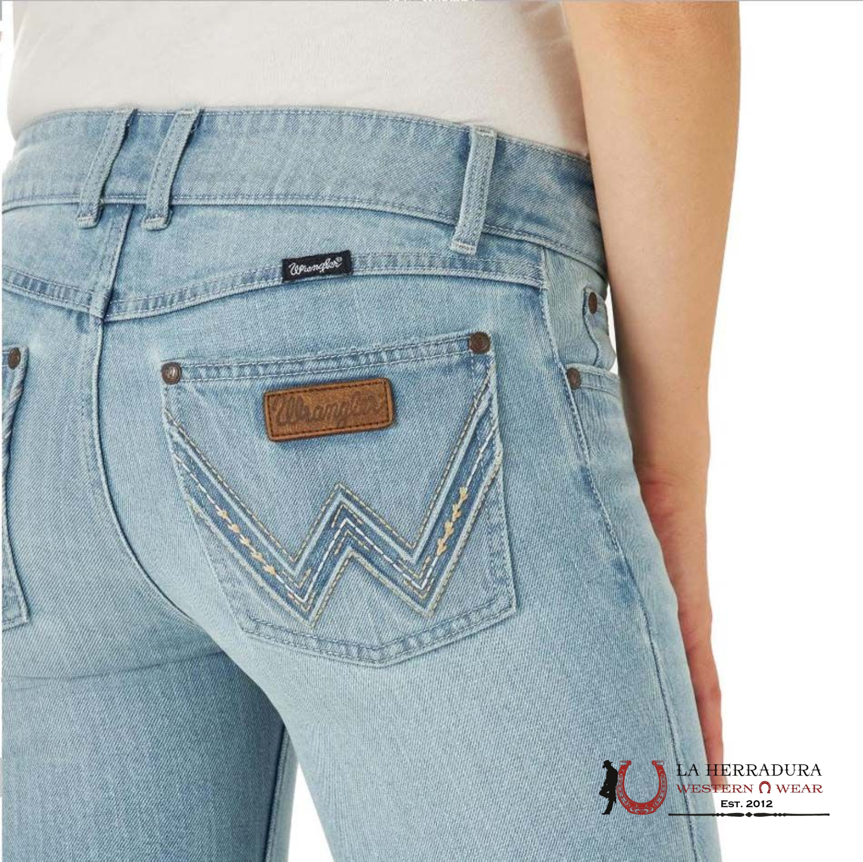 Wrangler Womens Retro Mae Bootcut Jeans -112315026 ROPA MUJERES