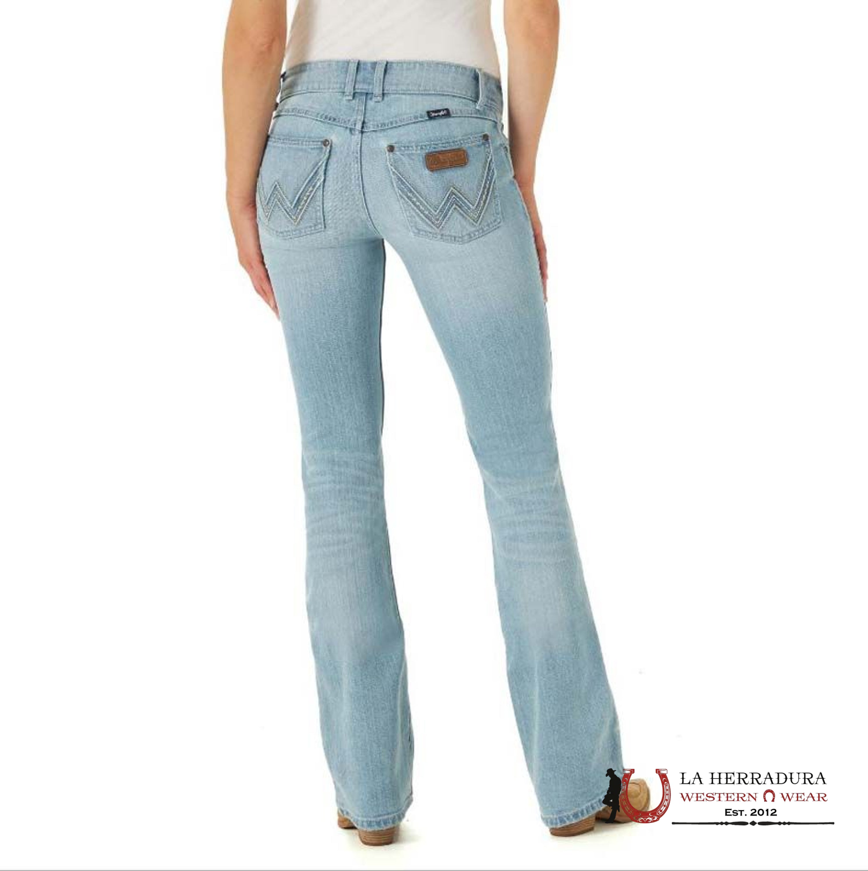 Wrangler Womens Retro Mae Bootcut Jeans -112315026 ROPA MUJERES