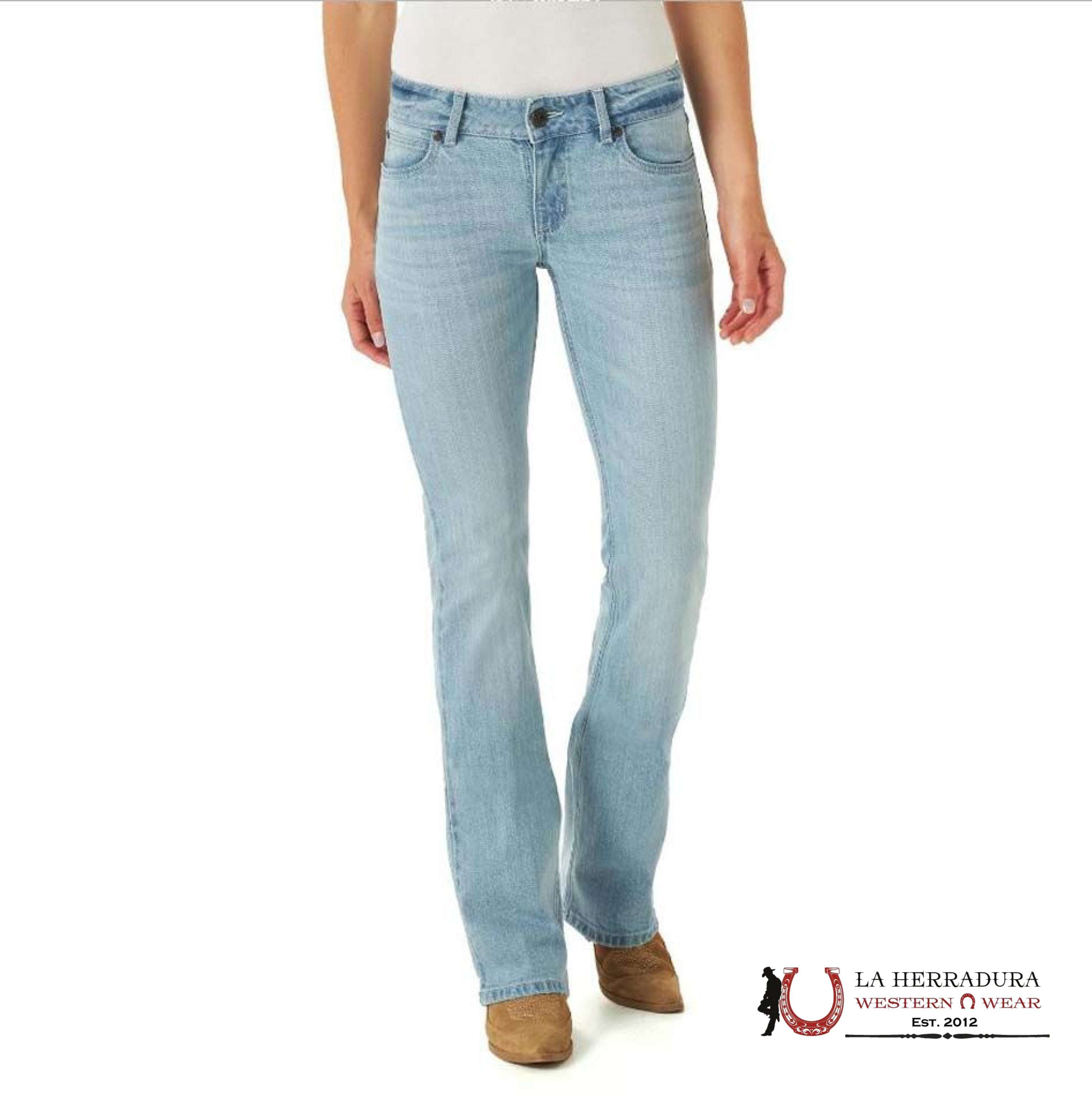 Wrangler Womens Retro Mae Bootcut Jeans -112315026 ROPA MUJERES