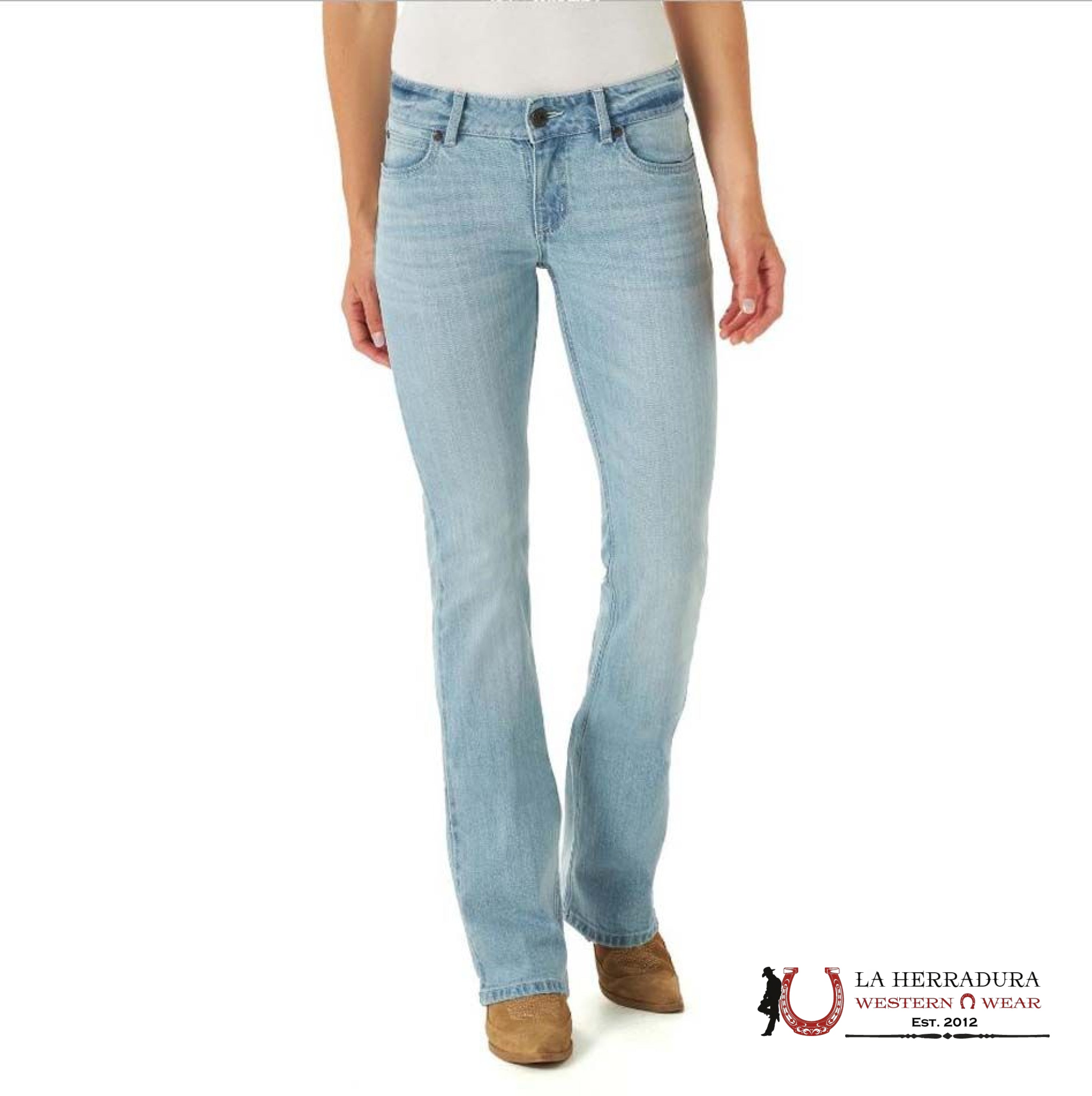 Wrangler Womens Retro Mae Bootcut Jeans -112315026 ROPA MUJERES