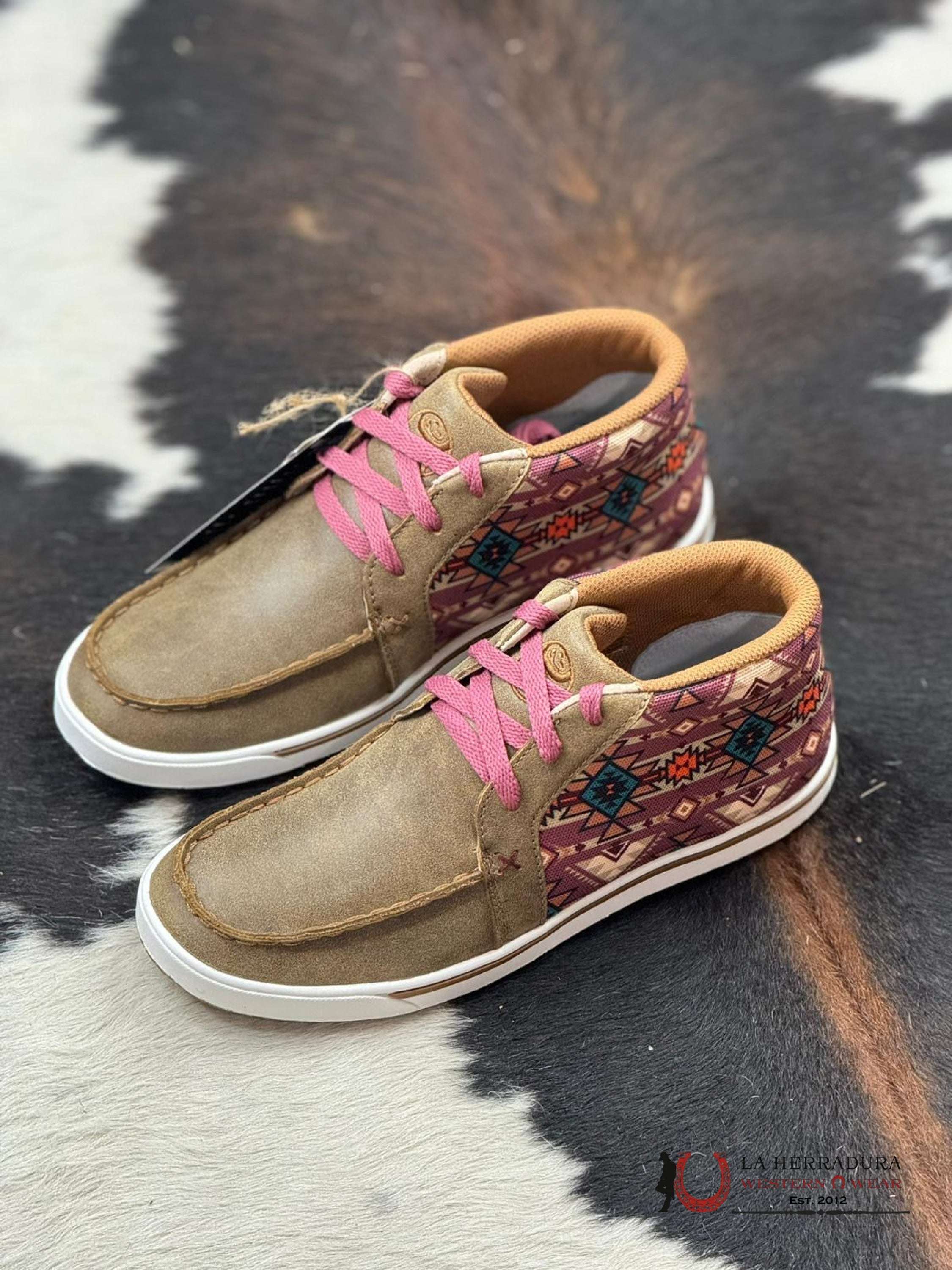 Zapatos Hooey Loped & Twisted X Bomber Mauve Multi Mujeres