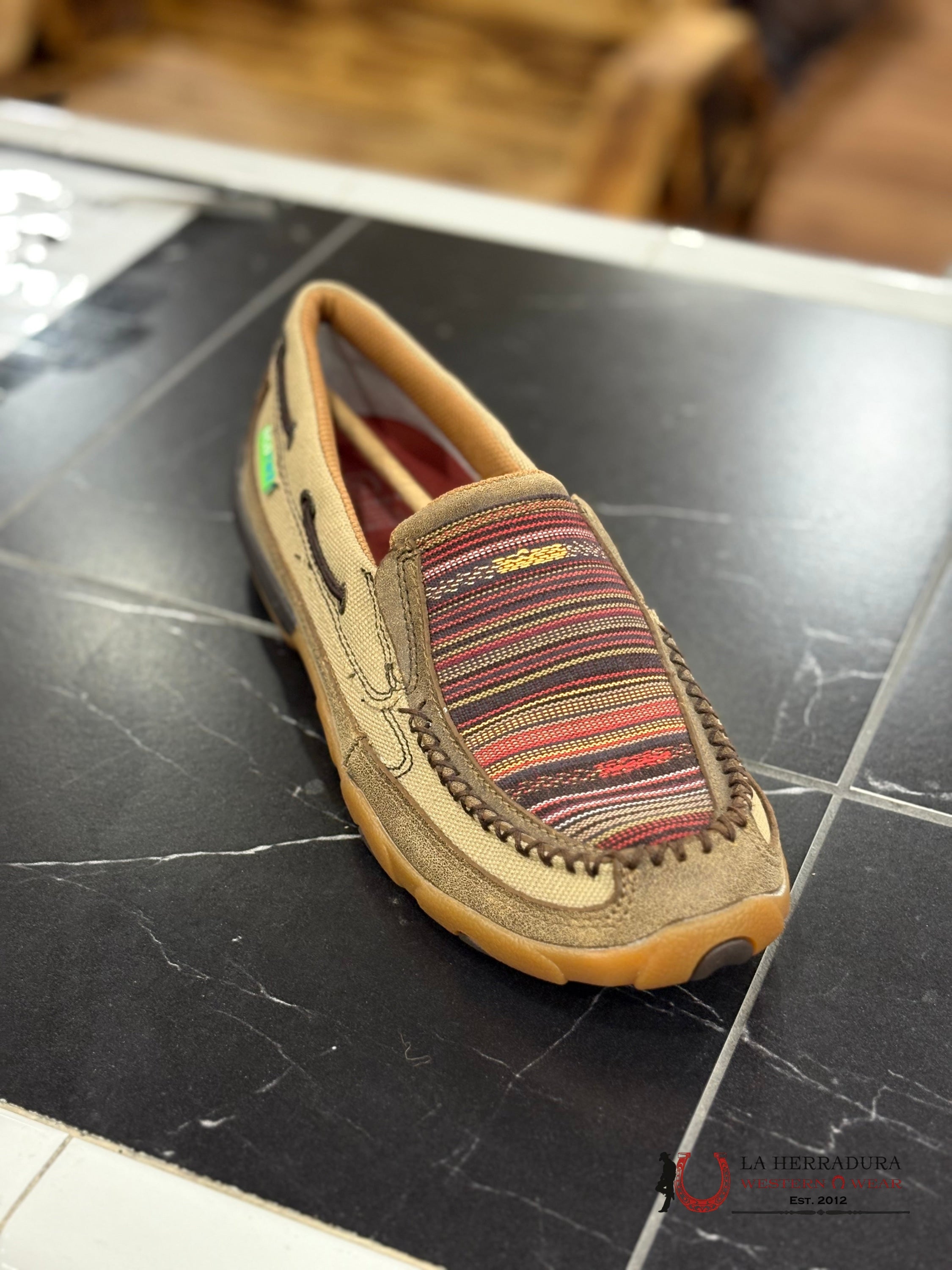 ZAPATOS TWISTED X SLIP ON DRIVING MOCS SLIP ON D TOE GREY/ MULTI -WDMS013 ZAPATOS MUJERES