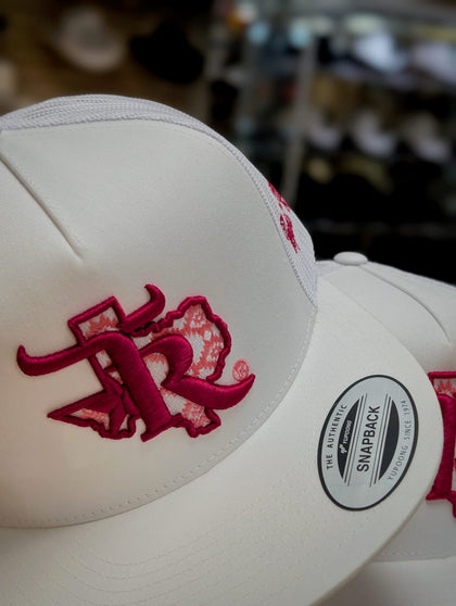 GORRA PLANA ROSA TEXAS RANCH CON CIERRE AJUSTABLE