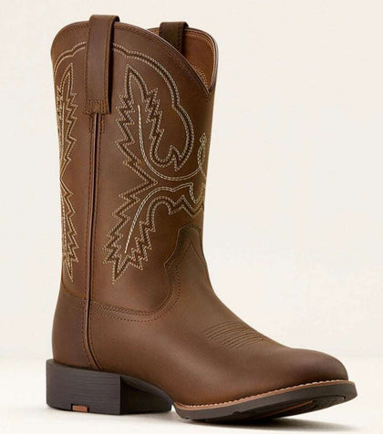 ARIAT MENS BOOT SPORT STRATTEN/DISTRESSED BROWN 10074158