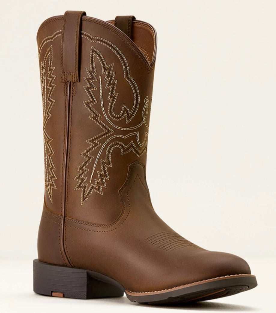 ARIAT MENS BOOT SPORT STRATTEN/DISTRESSED BROWN 10074158