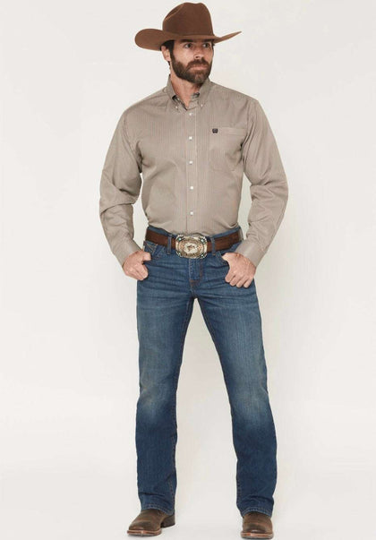 CINCH JEAN IAN  MID RISE SLIM BOOTCUT - MB32936001 IND