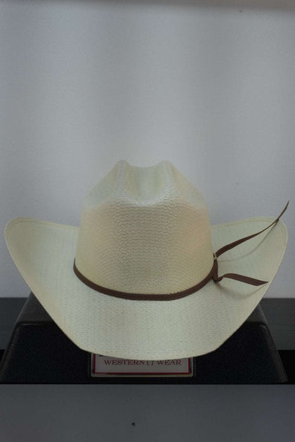 SOMBRERO DE PAJA HERRADURA FORMA MALBORO TELAR DE ARROZ