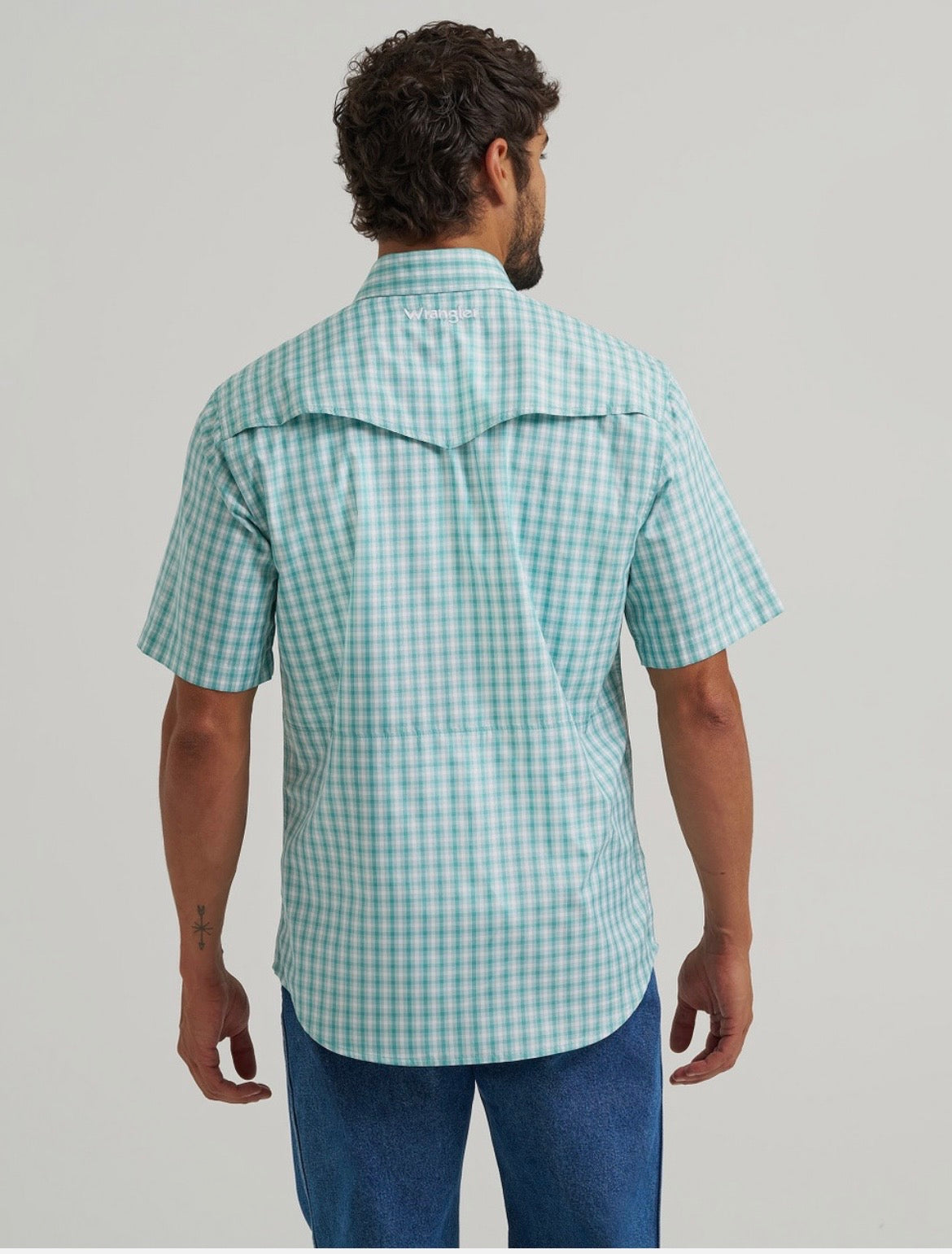 MEN'S WRANGLER ALL TERRAIN GEAR GEOMETRIC GREEN - 112375131