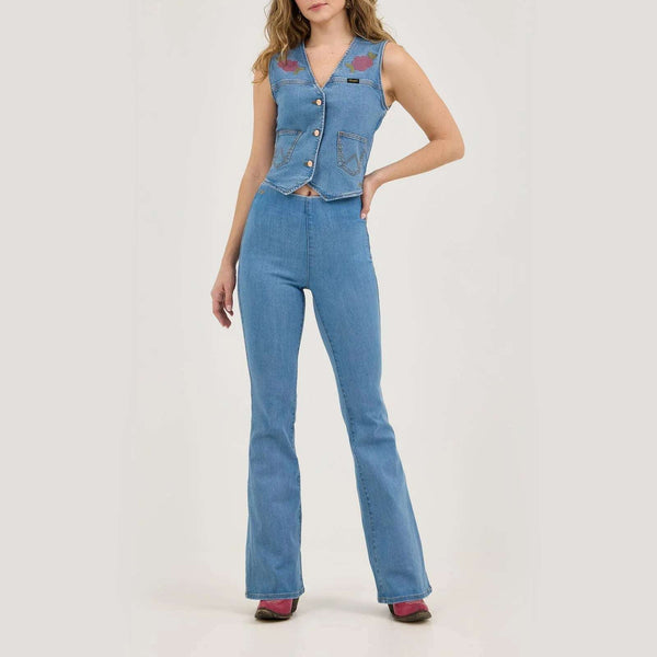WRANGLER X LAINEY WILSON Pantalón Flare sin cierre 112375596