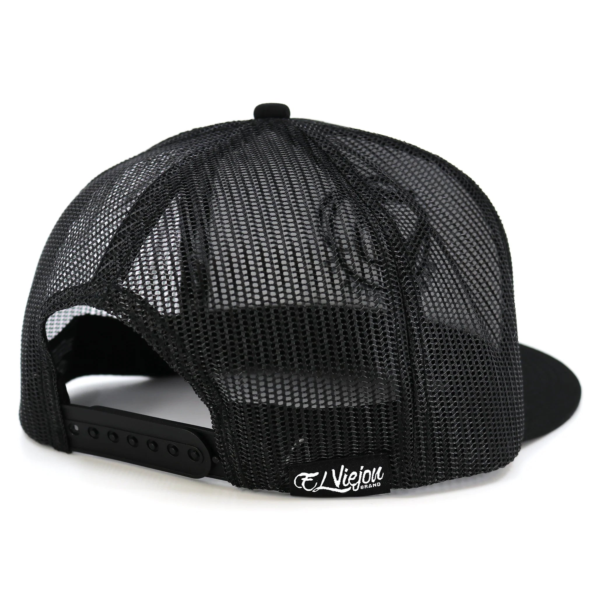 EL VIEJON NAYARIT BLACK FLAT VISOR HAT
