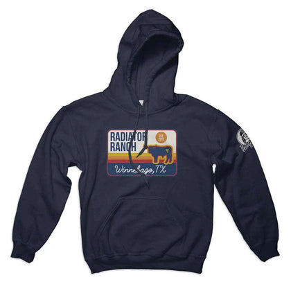 SUDADERA CON CAPUCHA RODEO TIME AZUL MARINO HOMBRE RN 104126 NEGRO