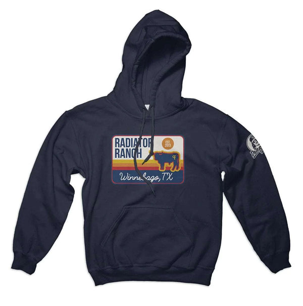 RODEO TIME HOODIE NAVY MENS RN 104126 BLACK