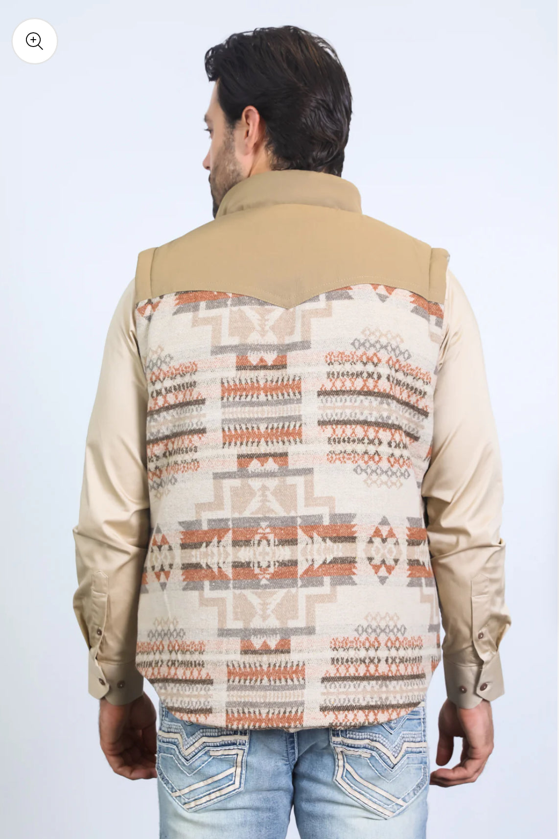 MEN’S PLATINI VEST BIEGE/ AZTEC- AZV10336