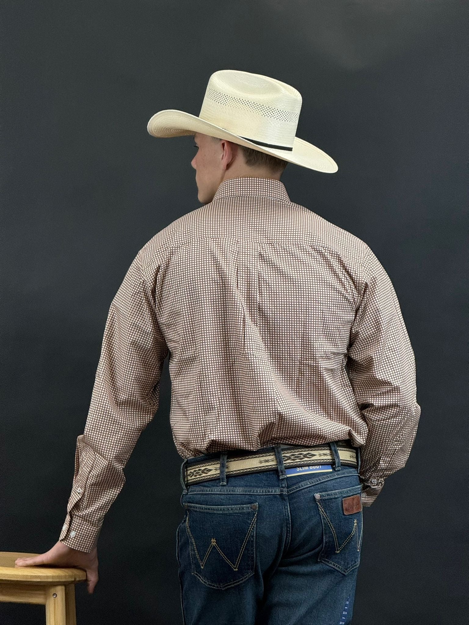 CINCH CORAL CUDE LONG SLEEVE SHIRT