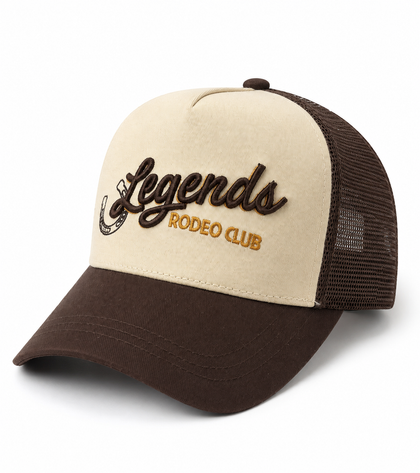 GORRA DE CAMIONERO CINCH MARRÓN CON MALLA TRANSPIRABLE – CIERRE AJUSTABLE A PRESIÓN - CCC0041043