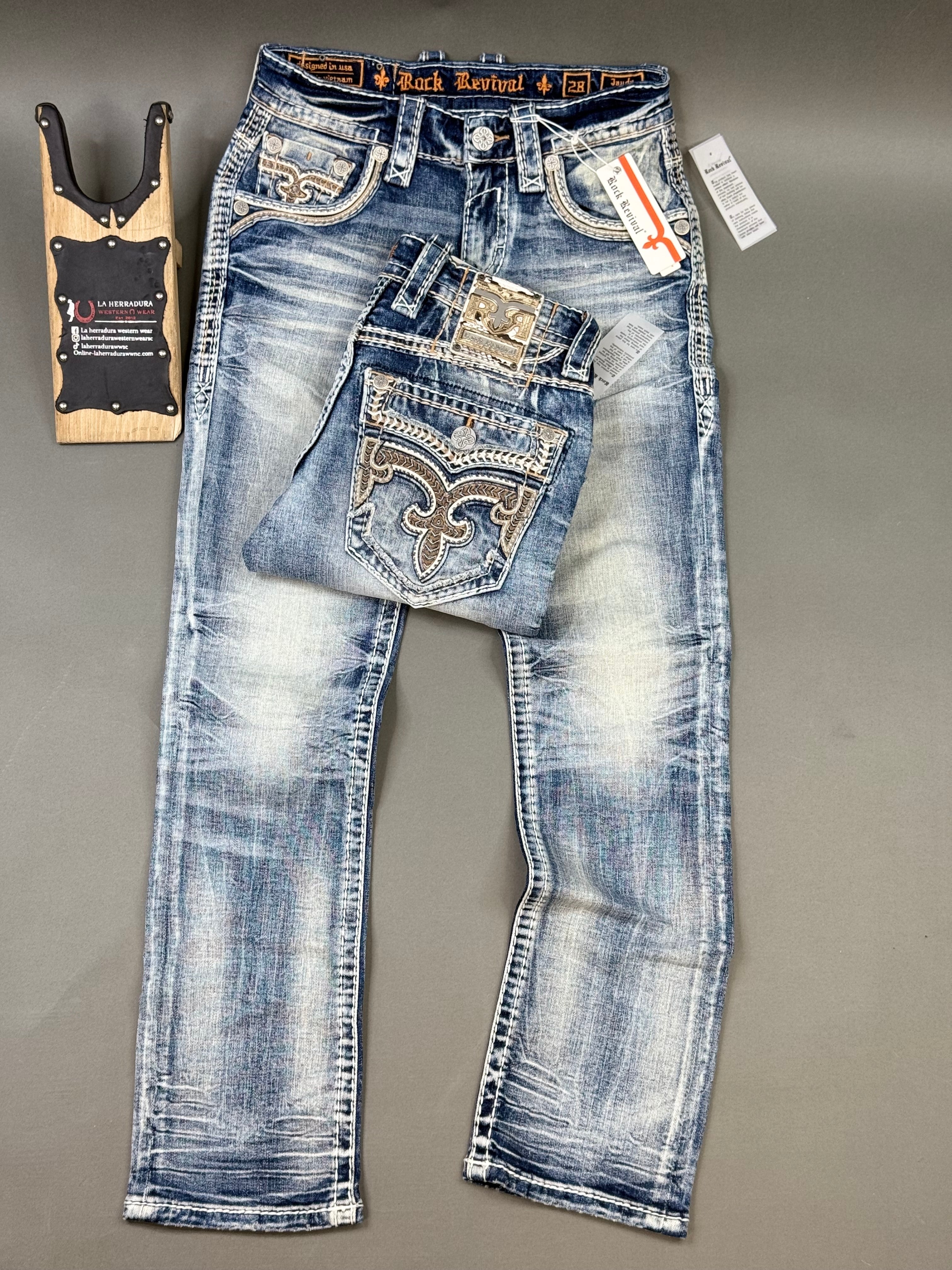 Revival Mens Jeans Jaydy Straight