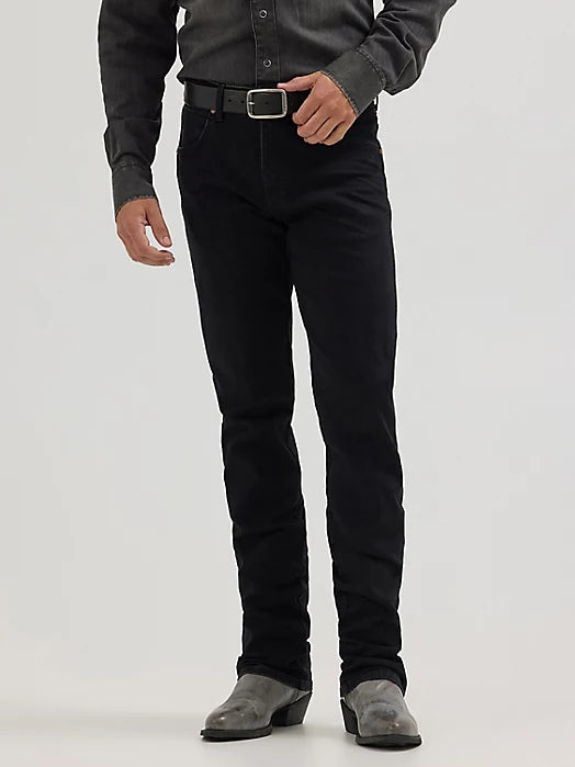 WRANGLER RETRO SLIM STRAIGHT BLACK 88MWz