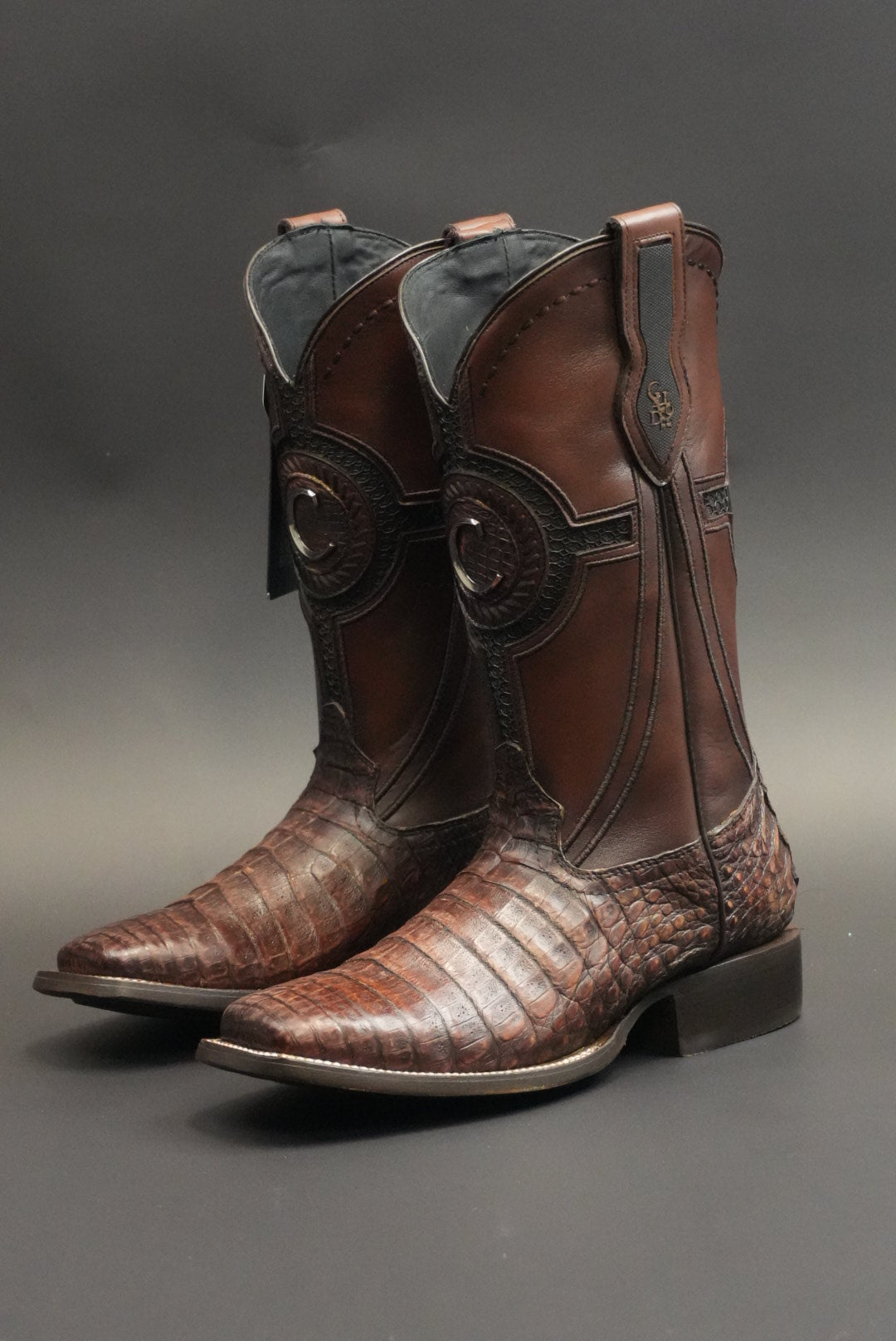 CUADRA MENS BOTA DE FUSCUS LOMO BELLY Y BALTICO CAFE SQ. TOE CU975