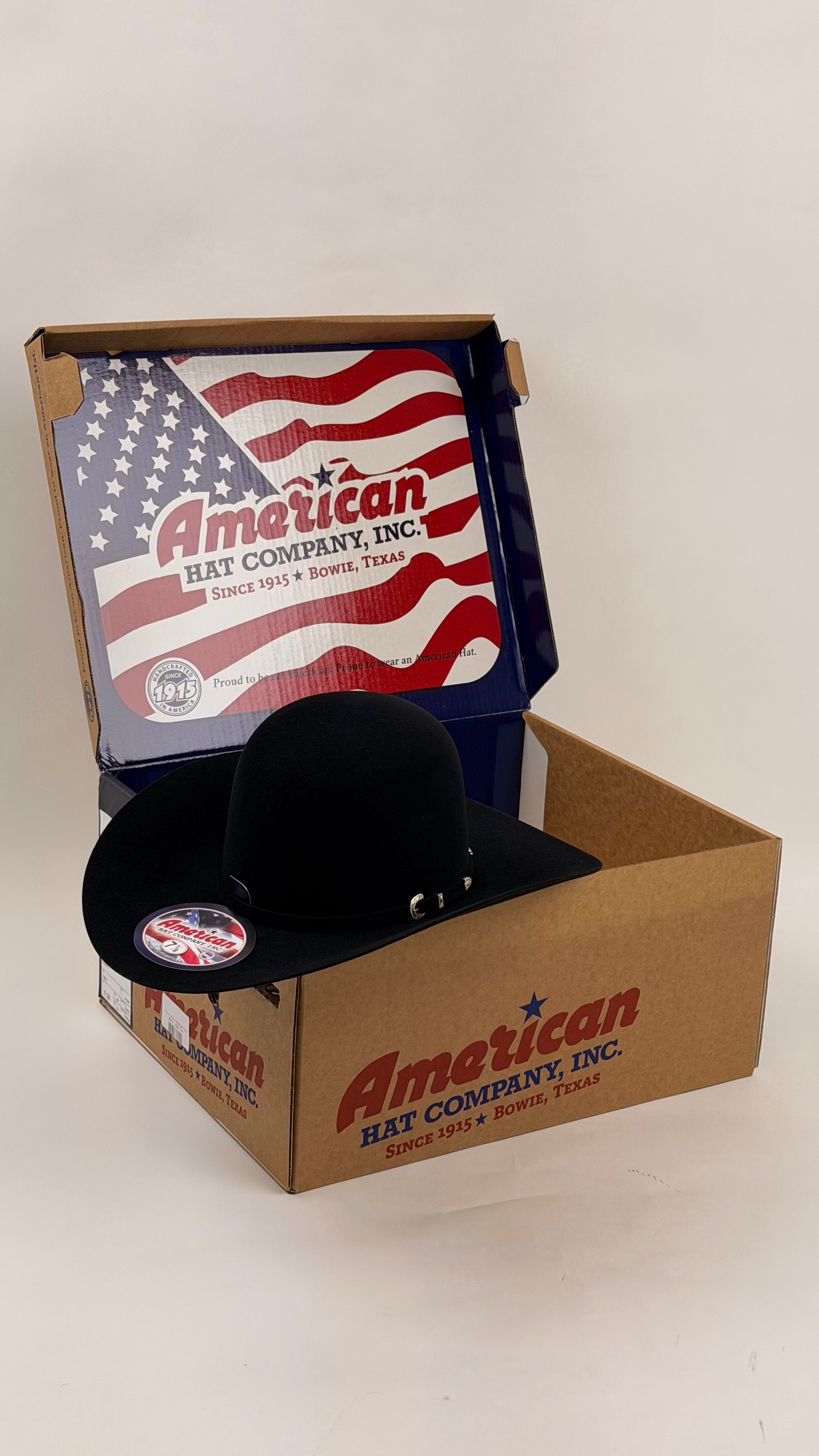 Sombrero de fieltro americano 500X negro