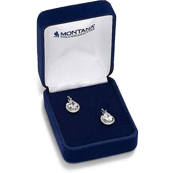 Montana Silversmith AQHA Lucky Trot Earrings QER5973