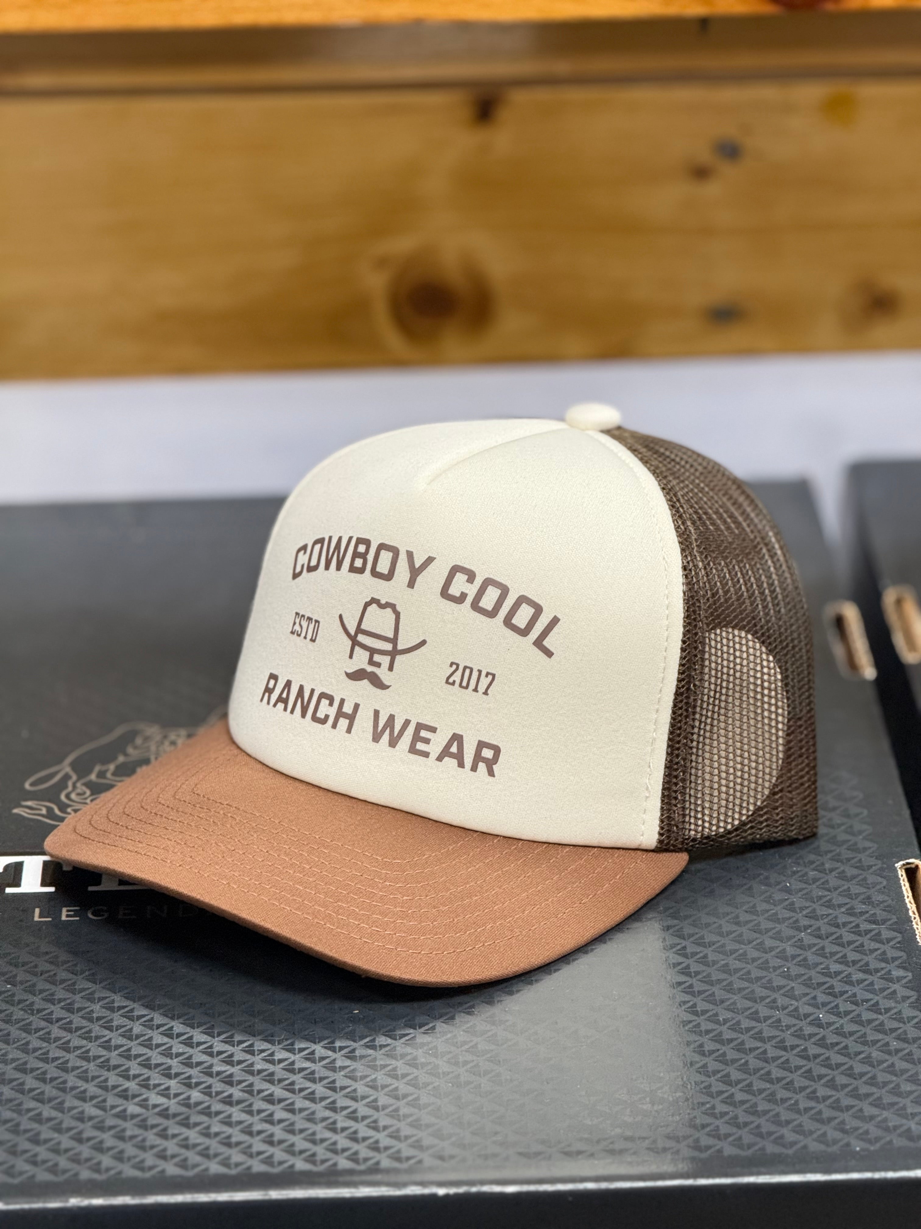 COWBOY COOL BEIGE CAP