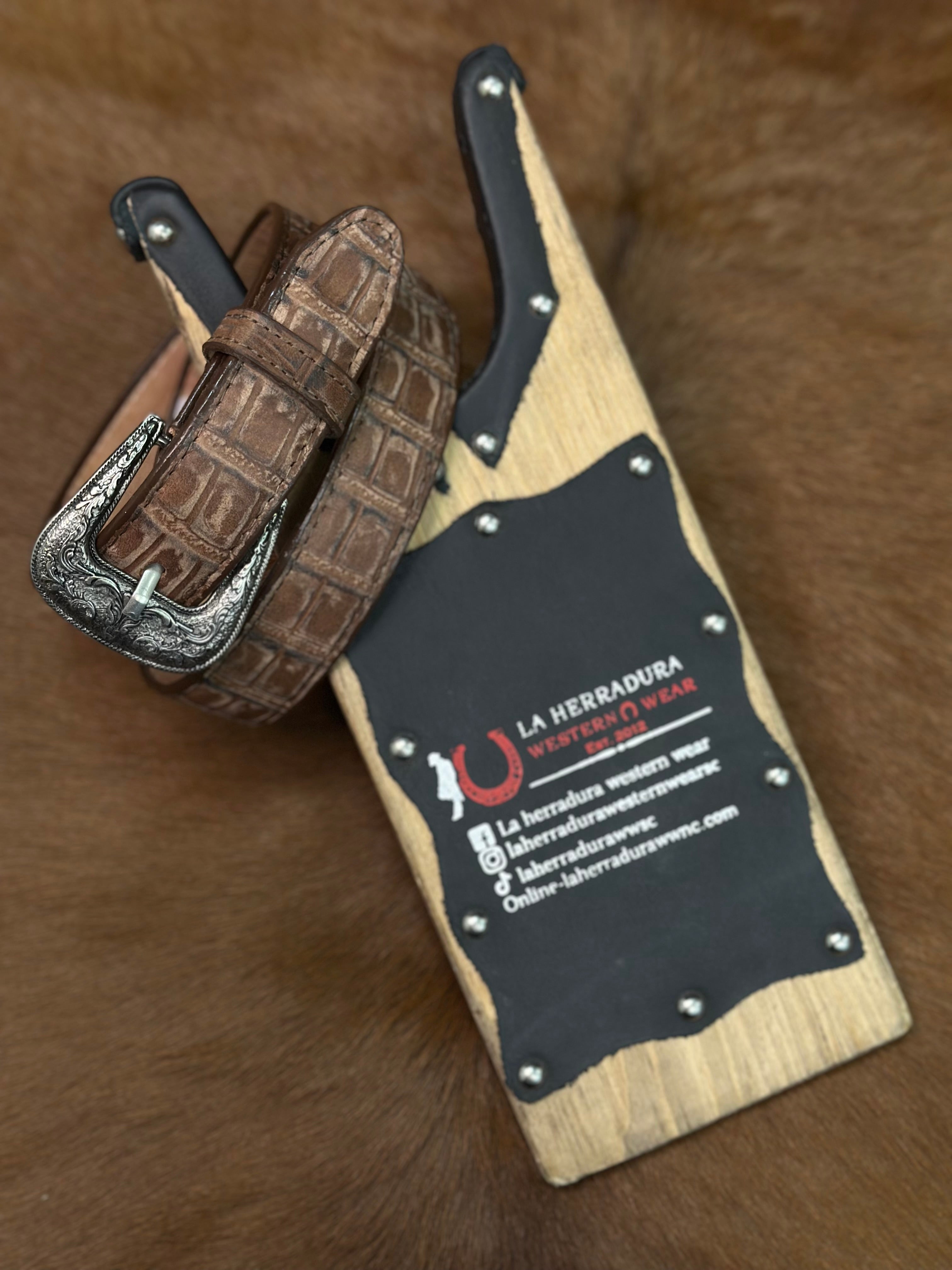 HOMETOWN KIDS BELTS BROWN COLOR - IMIT-CAMIAN-89539299