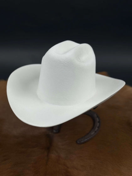 SOMBRERO DE FIELTRO BLANCO RDR PATRON 4X