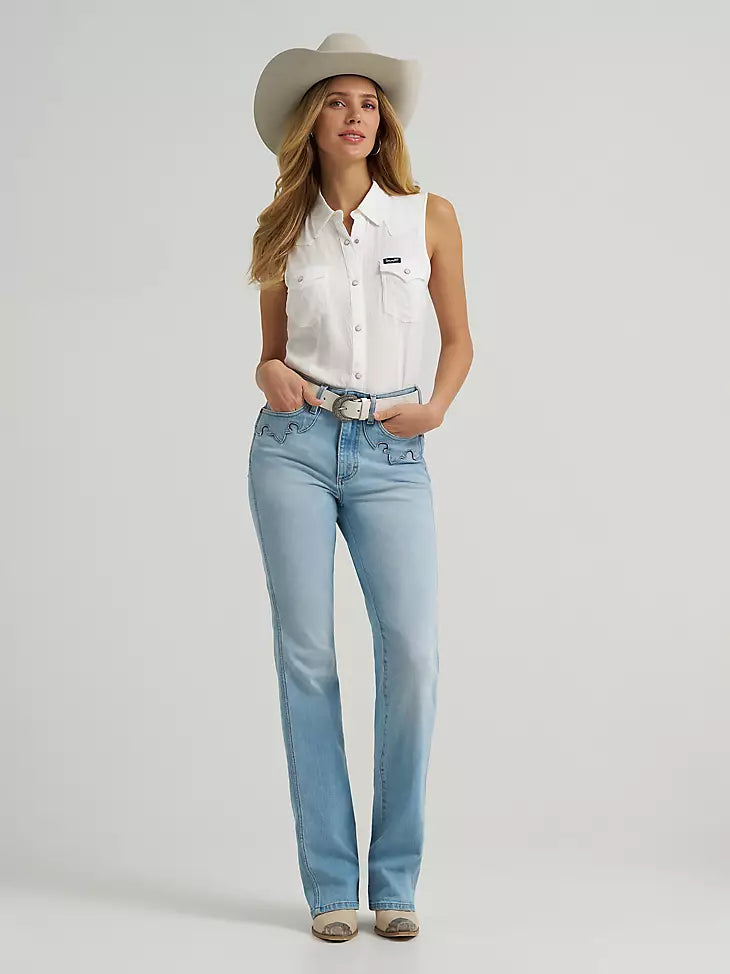 WRANGLER WOMENS HIGH RISE BOOT CUT - 112379374