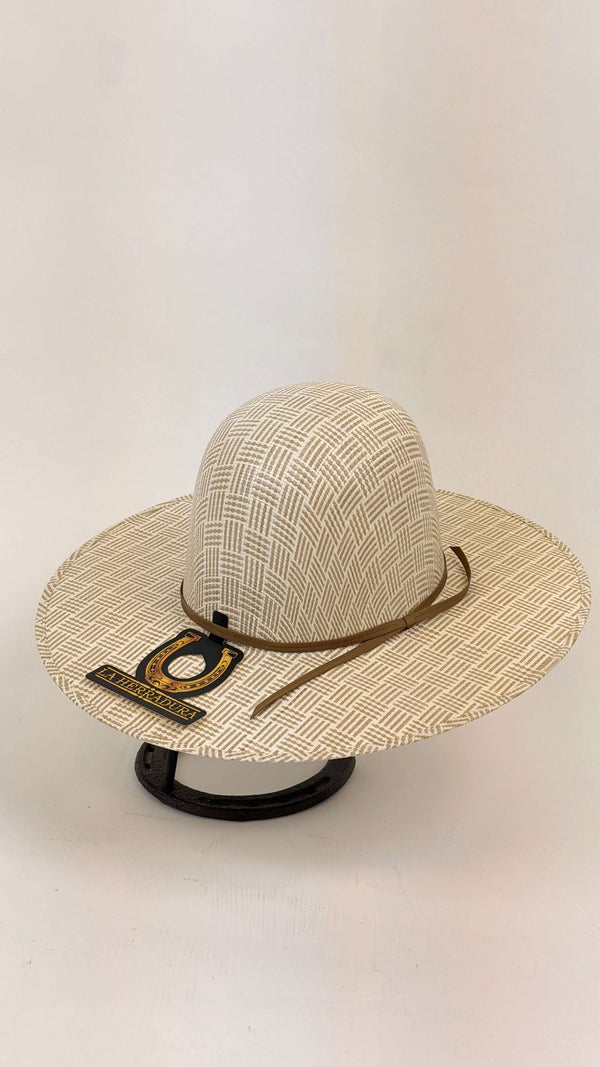 SOMBRERO DE PAJA HERRADURA TELAR PIQUETE PACH