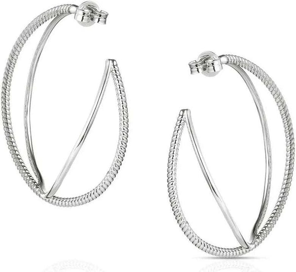 Pendientes Montana Silversmith Rope and Radiance
