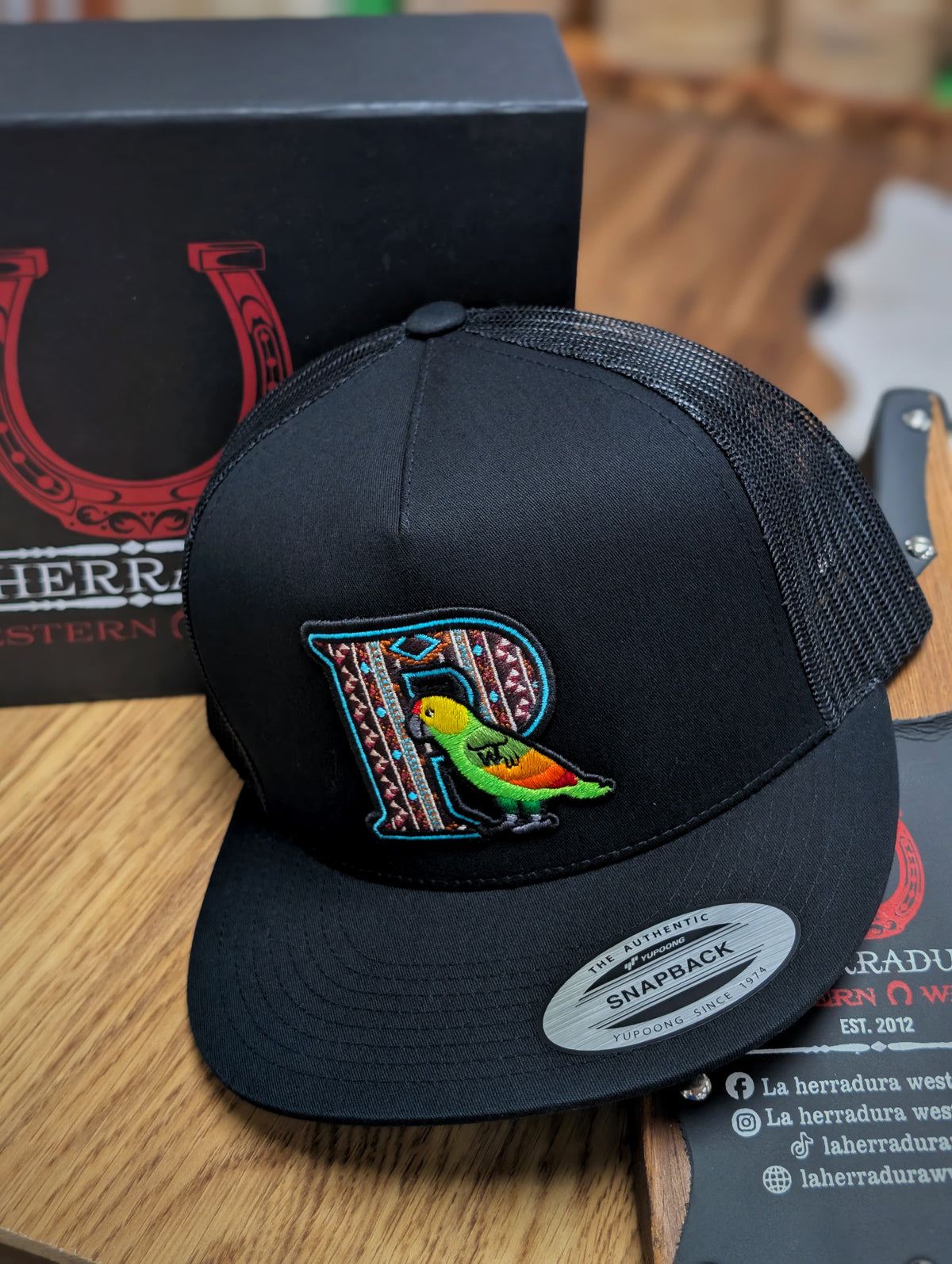 TEXAS RANCH CAP BLACK PERICO P