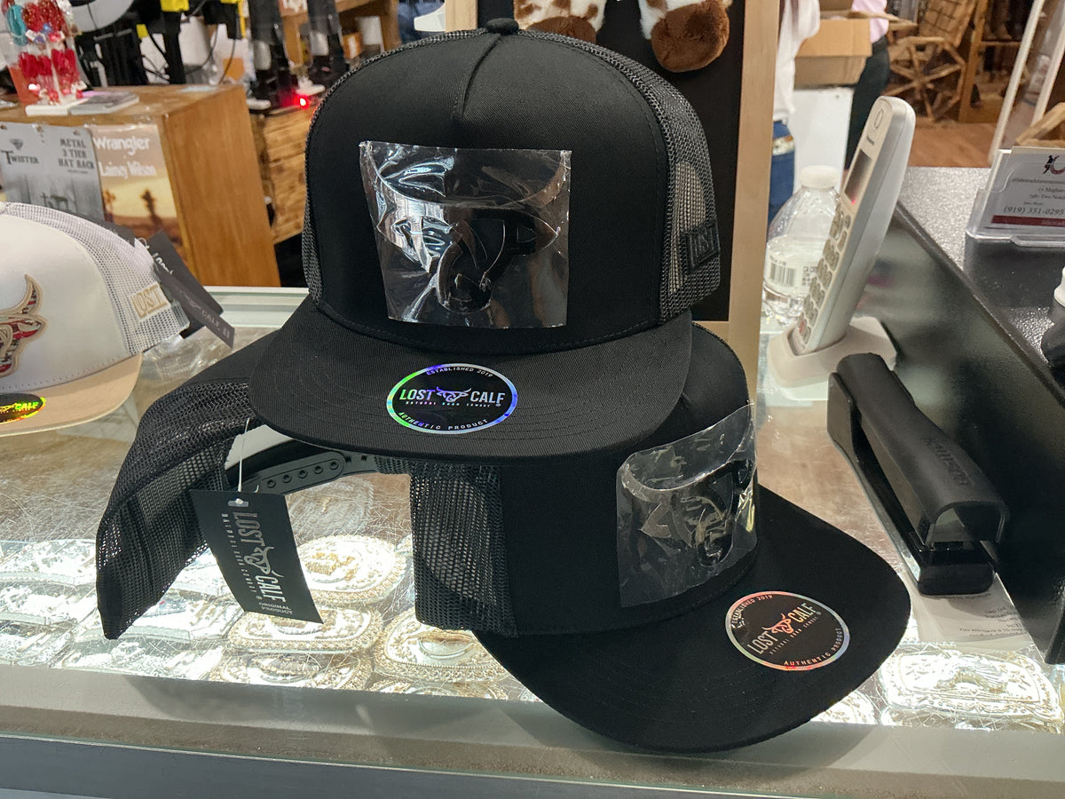 LOST CALF CAP BLACKOUT IRON FLAT LCF00142