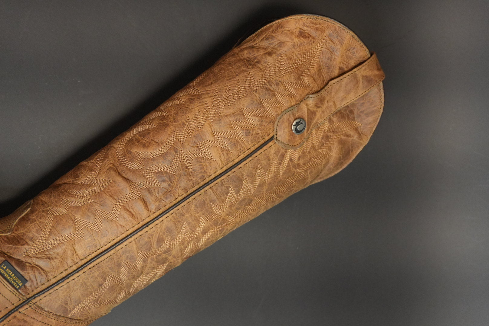 LA HERRADURA WOMEN TALL BOOT SCARKLETT CAMEL SNIP TOE